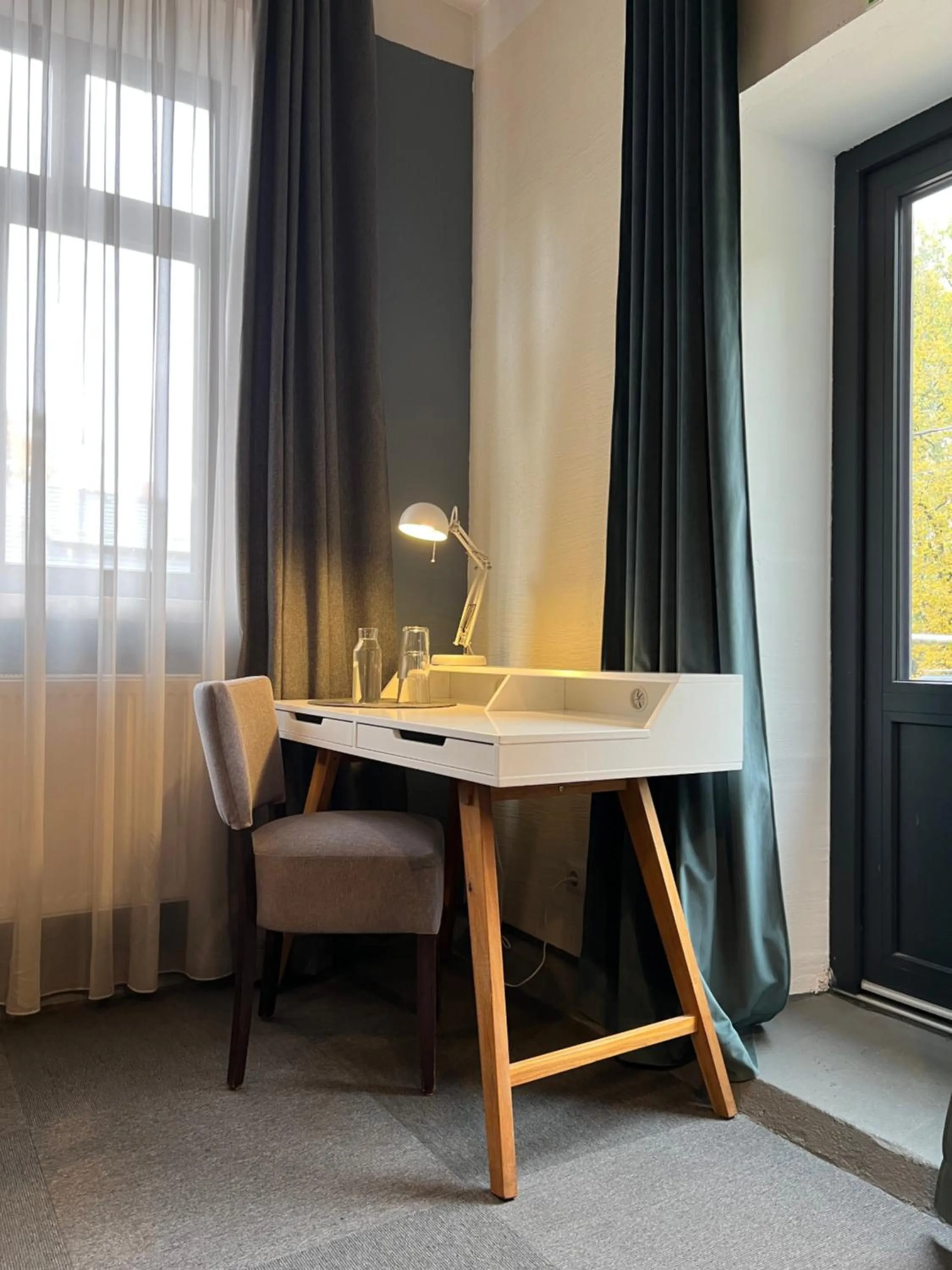 Seating area in Zeit Hotel