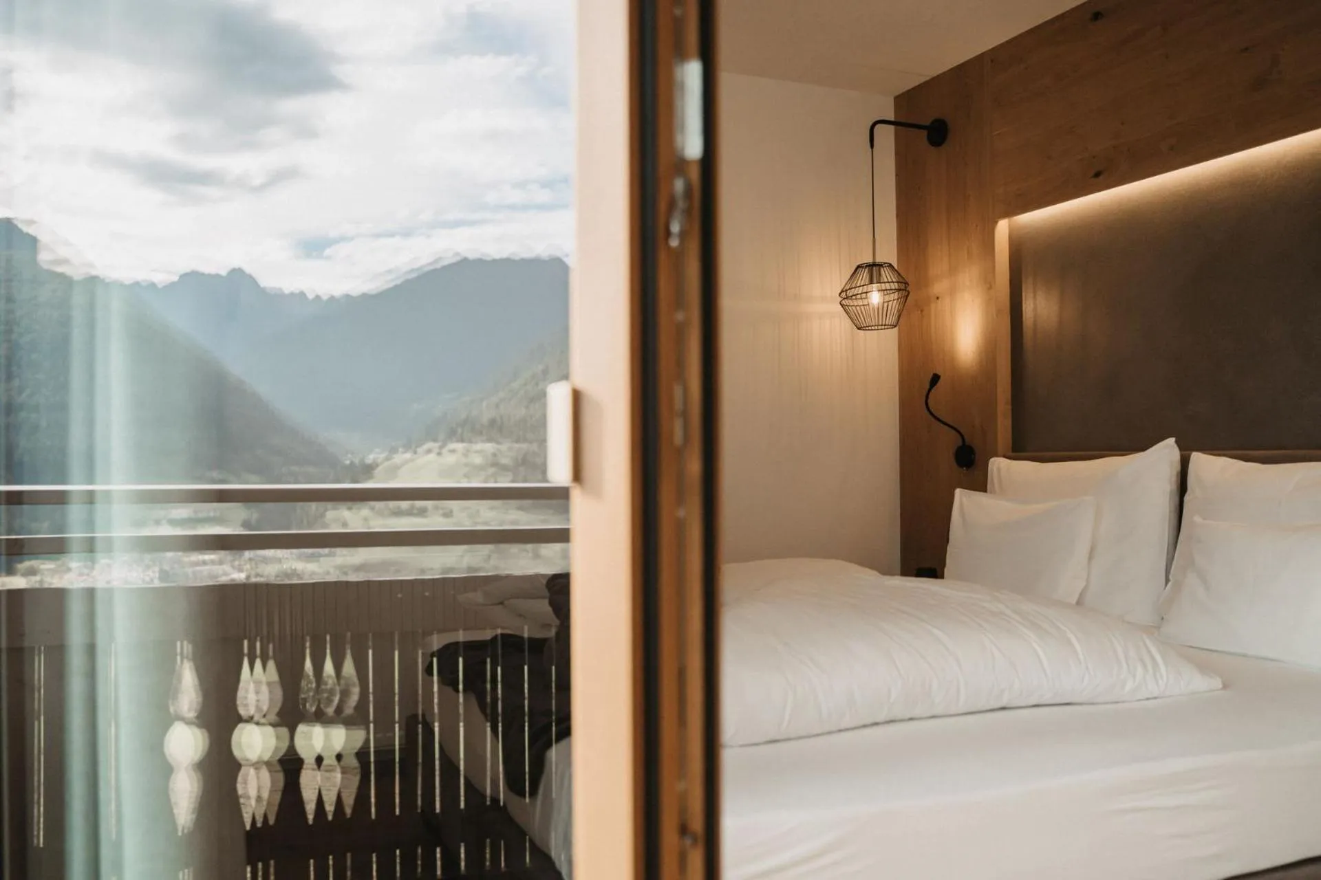 Bed in Hotel Lahnerhof