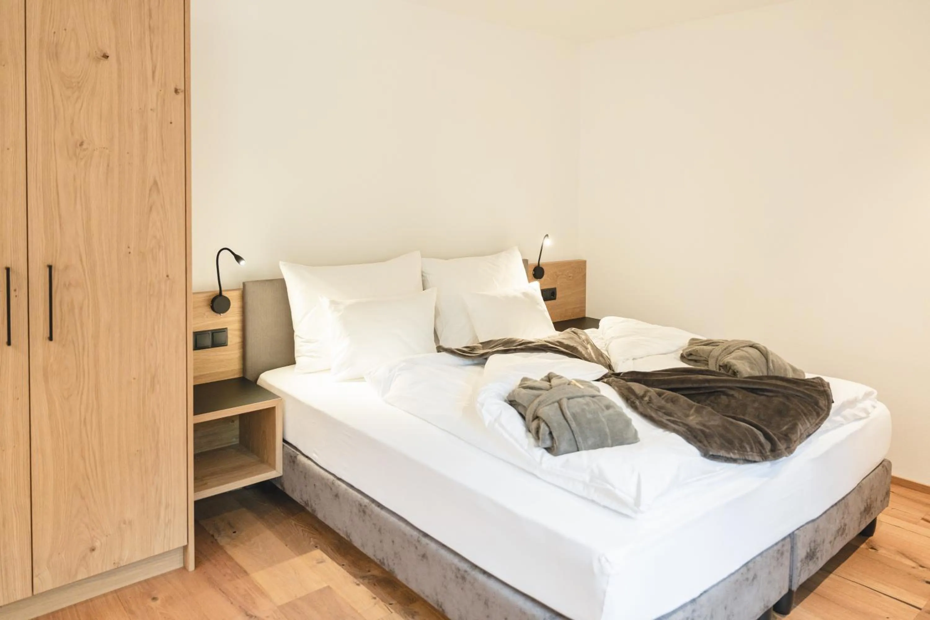 Bed in Hotel Lahnerhof