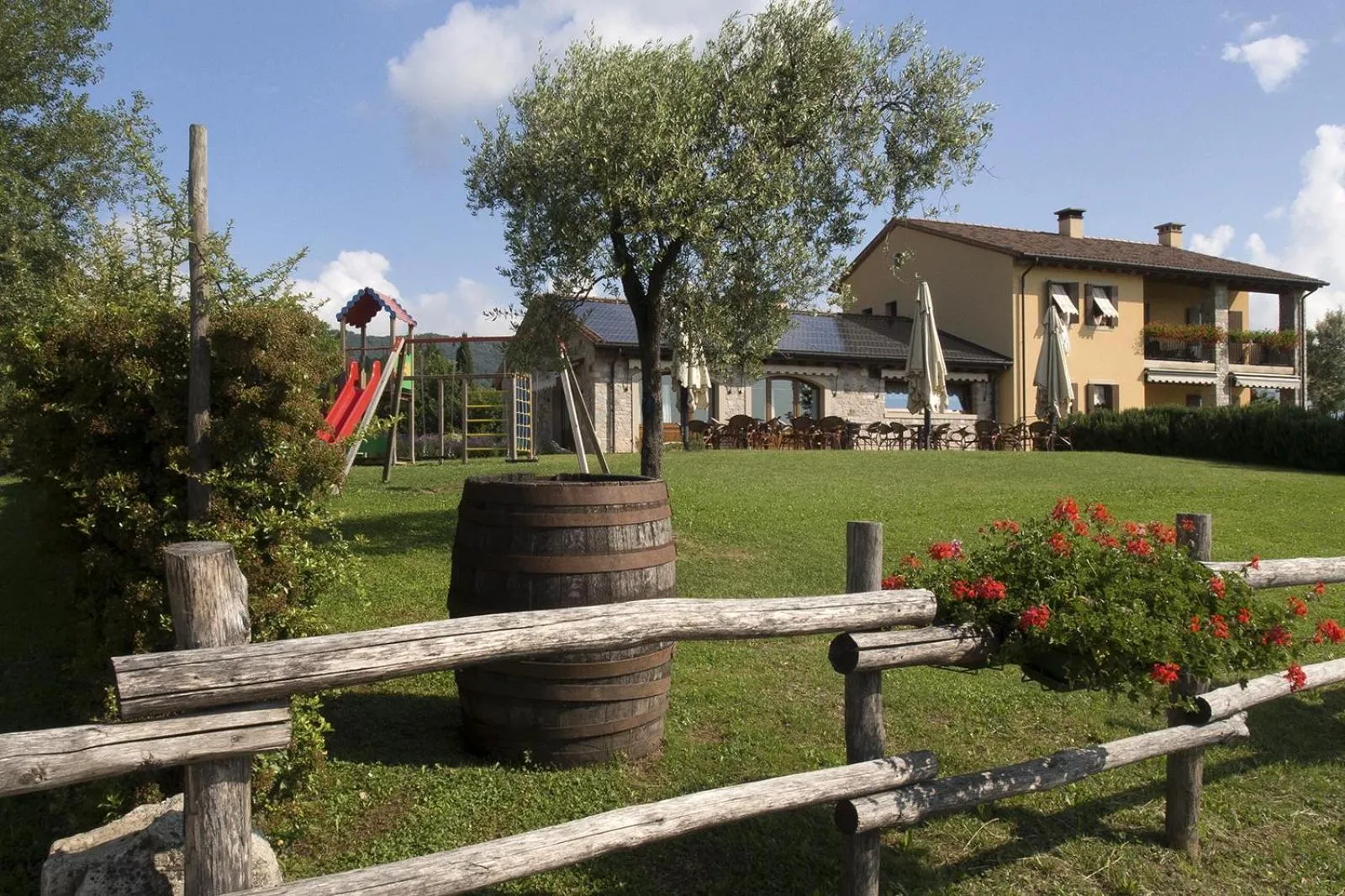 Property building in Agriturismo Moro Barel