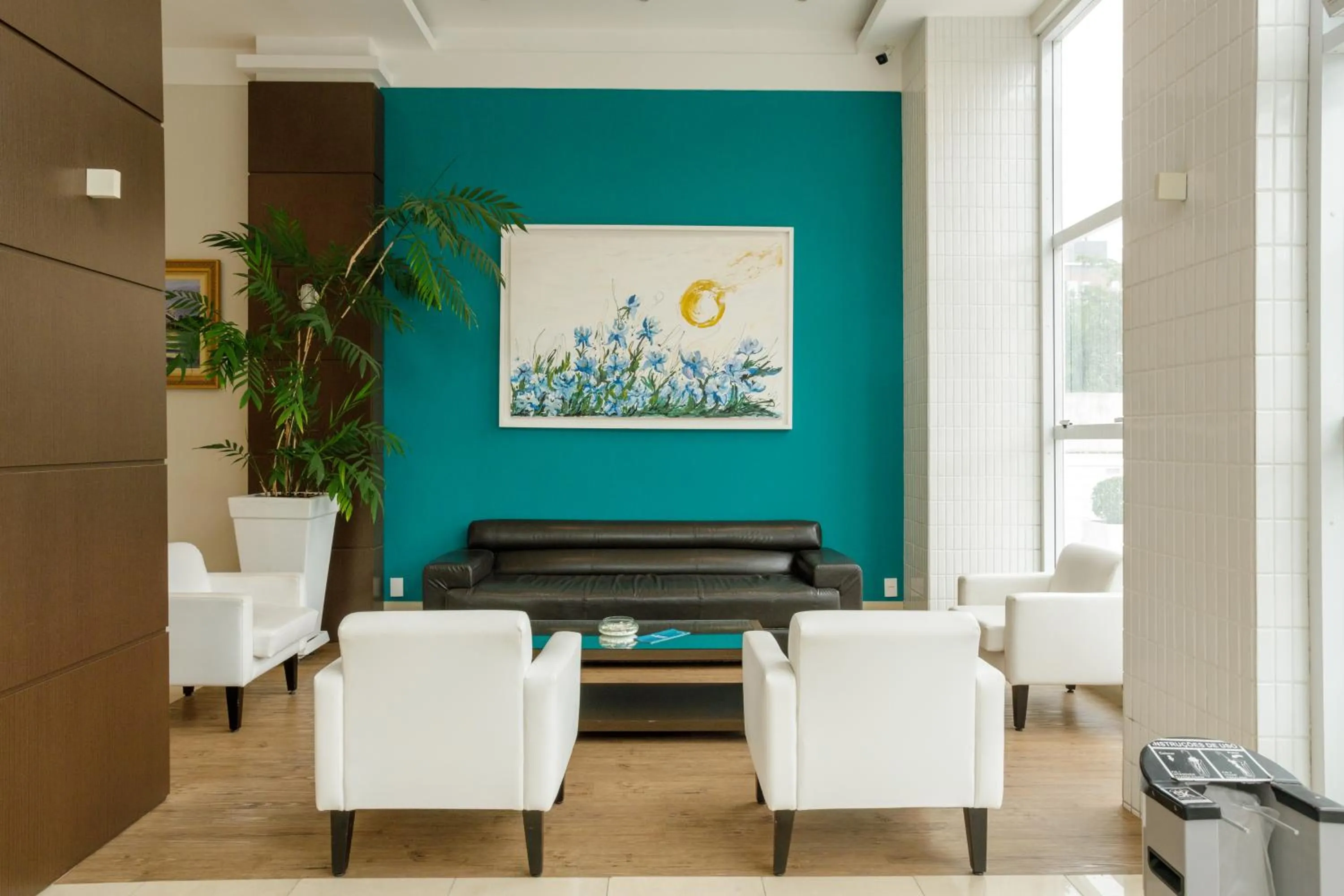Lobby or reception in Interclass Florianópolis