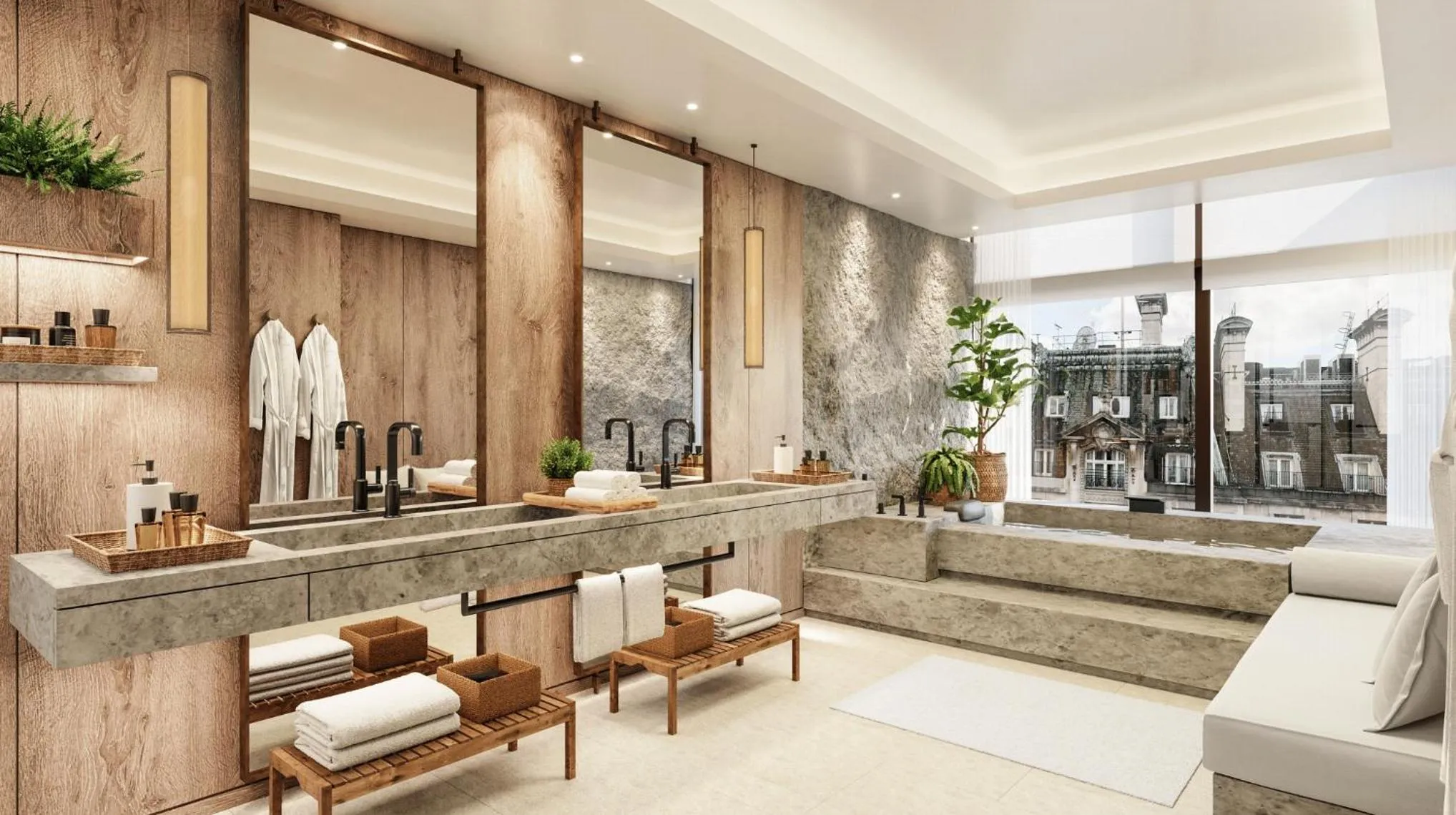 Bathroom in 1 Hotel Mayfair