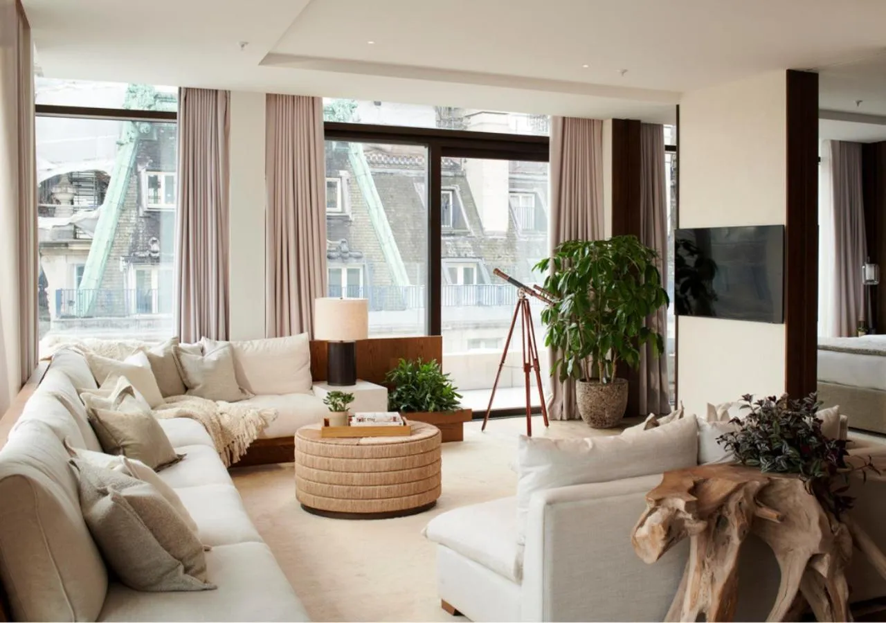 Living room in 1 Hotel Mayfair