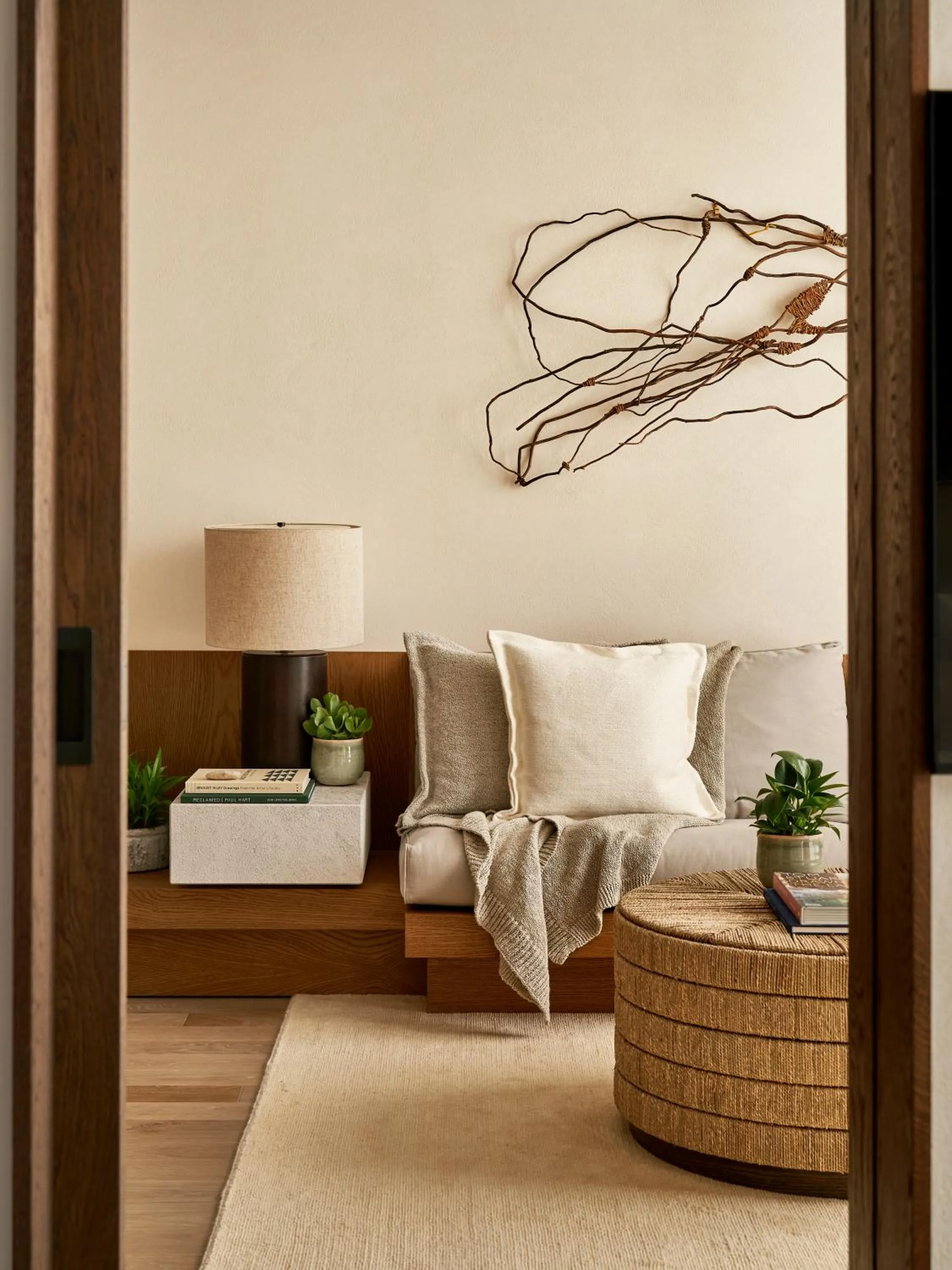 Seating area, Bed in 1 Hotel Mayfair