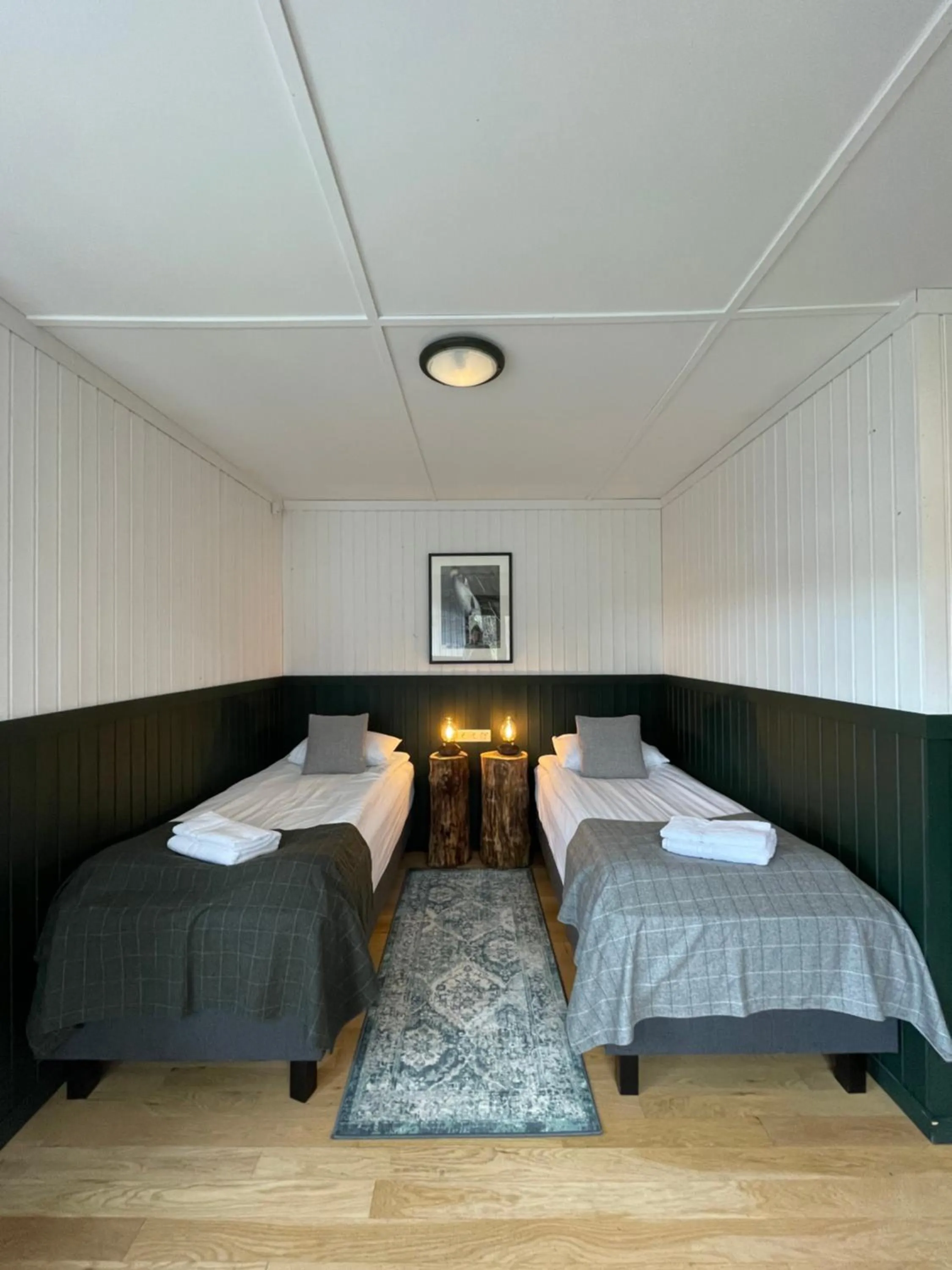 Bed in Aurora Lodge Hotel