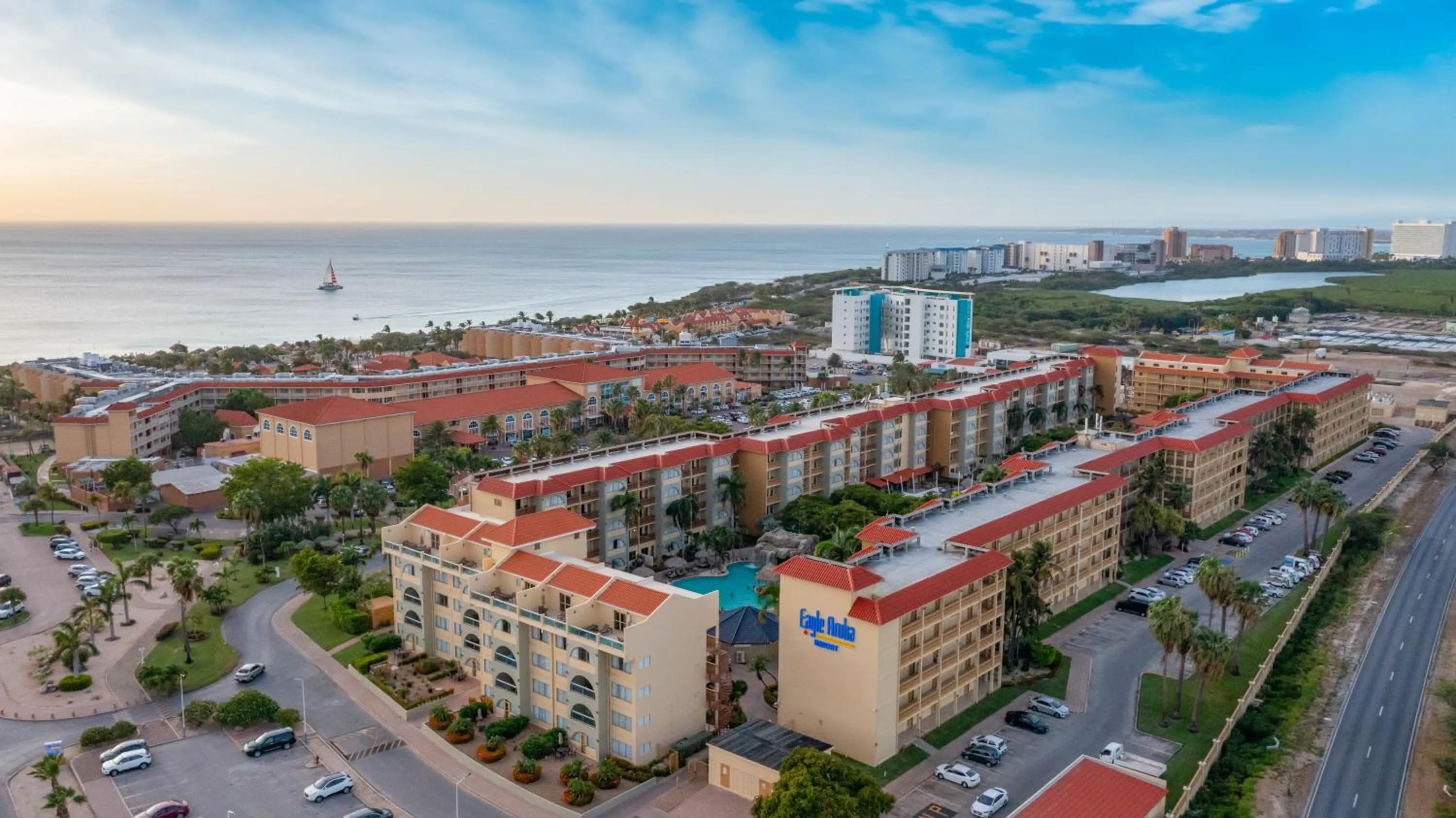Property building in Eagle Aruba Resort