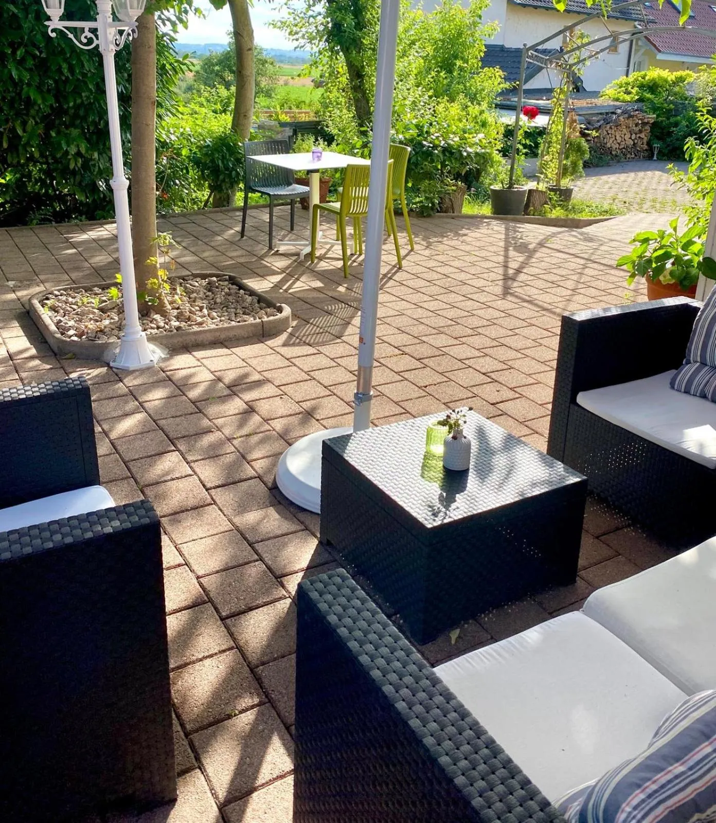 Patio in Hotel & Restaurant Tanne