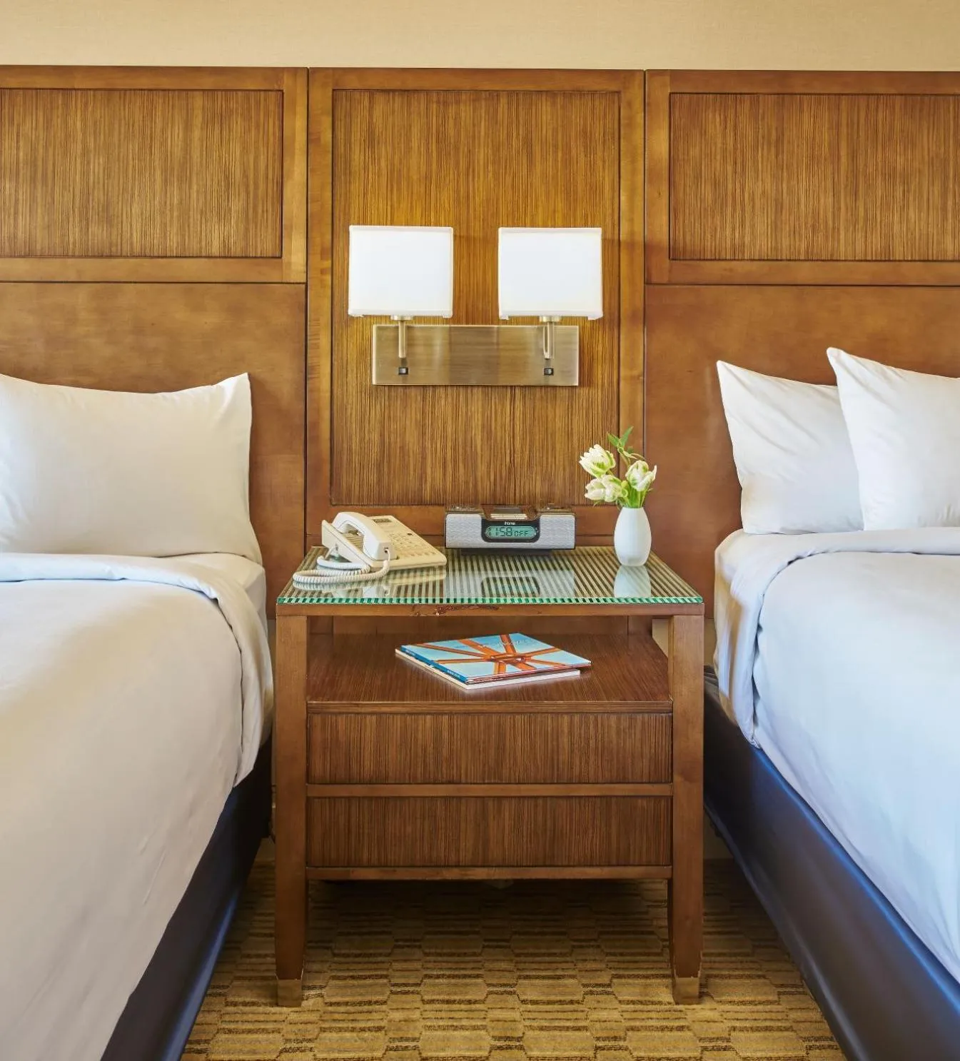 Bed in Hyatt Regency Milwaukee