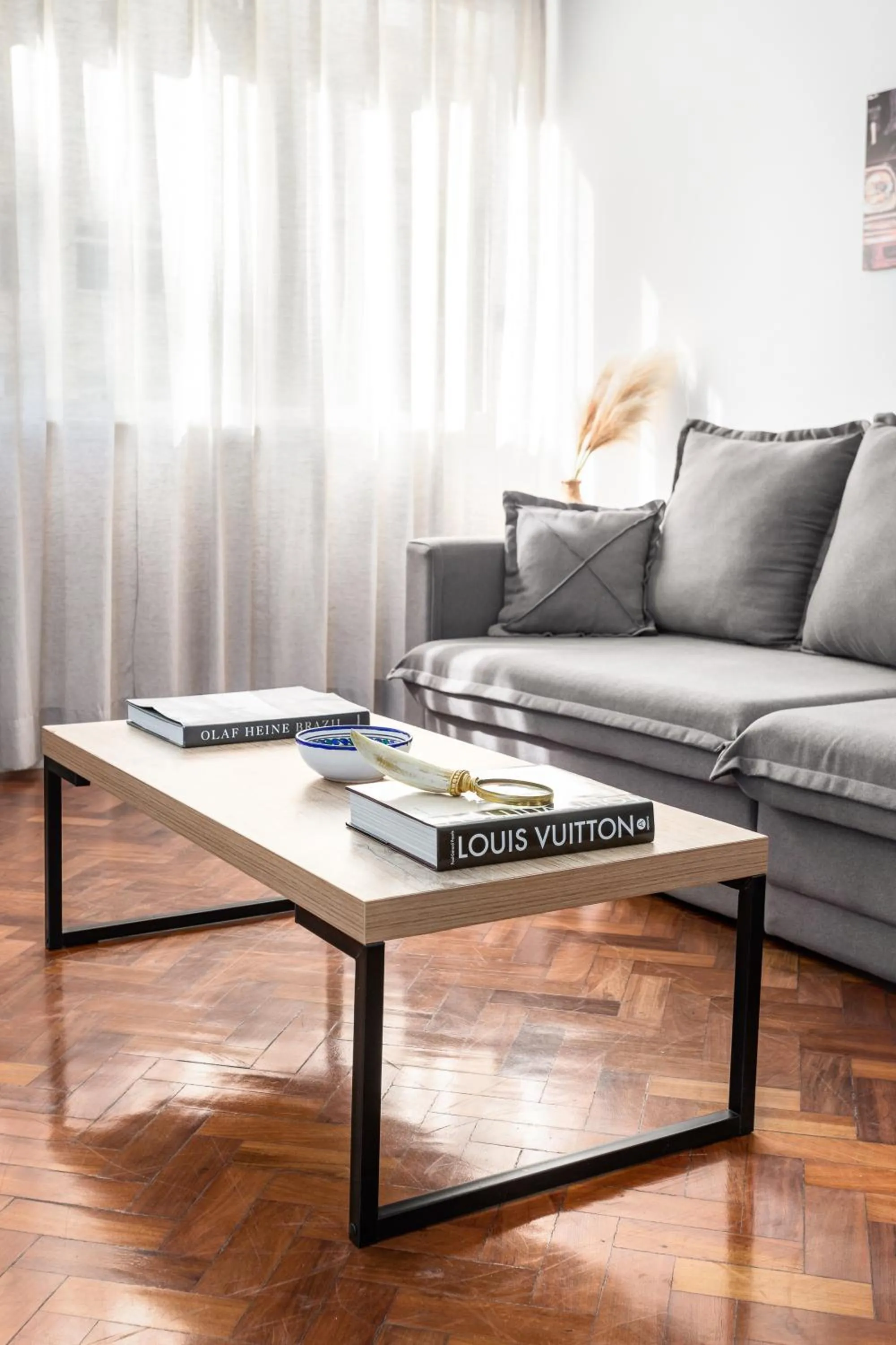 Living room in Unhotel - Charmoso Apartamento Temporada com 3 quartos em Copacabana