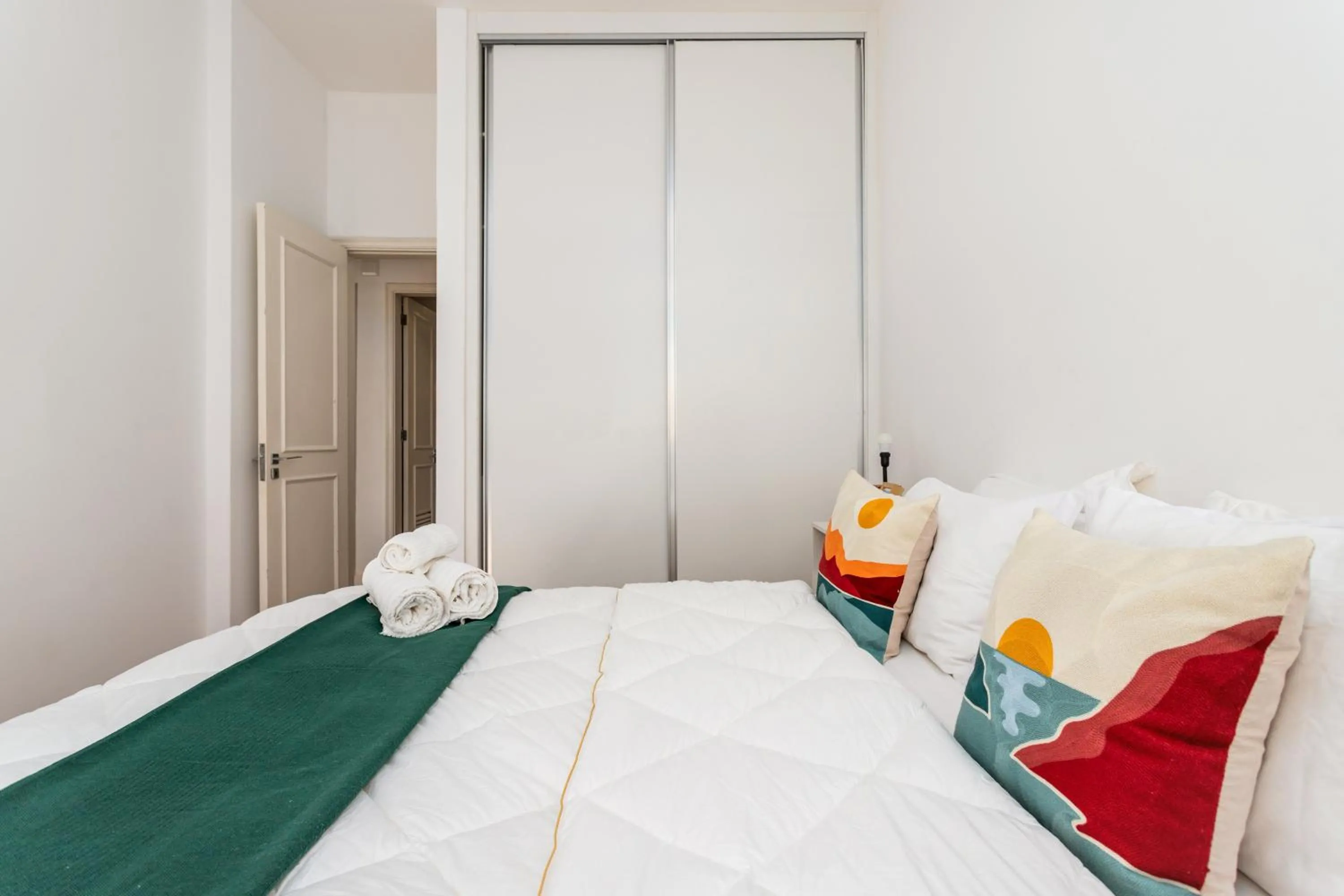 Bed in Unhotel - Charmoso Apartamento Temporada com 3 quartos em Copacabana