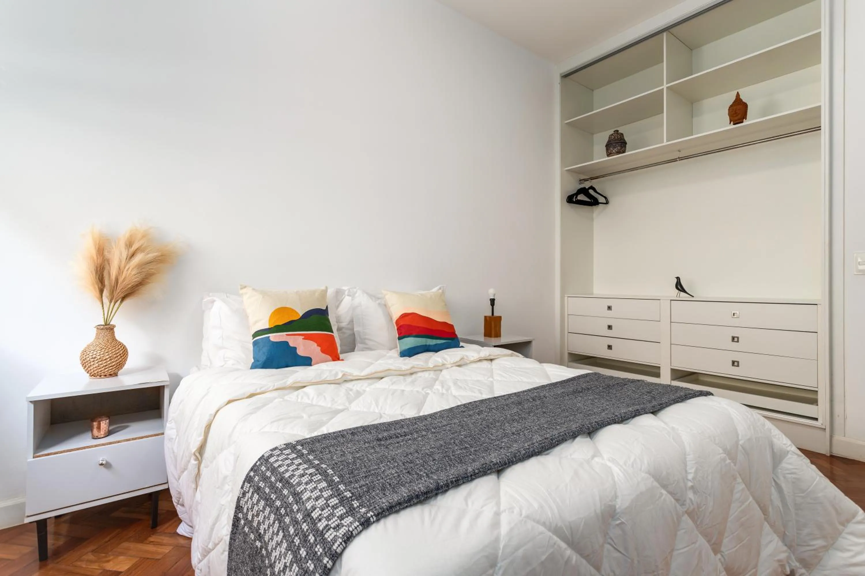 Bed in Unhotel - Charmoso Apartamento Temporada com 3 quartos em Copacabana