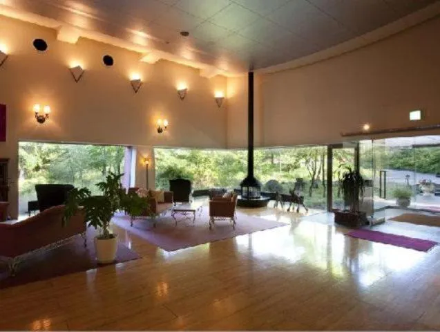 Seating area in Izumigo Kiyosato Kogen Hotel