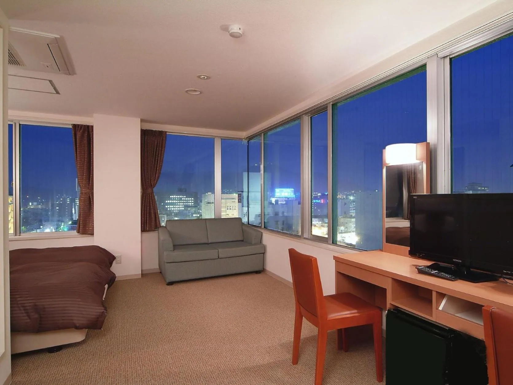 Bed in Hotel Promote Hakodate