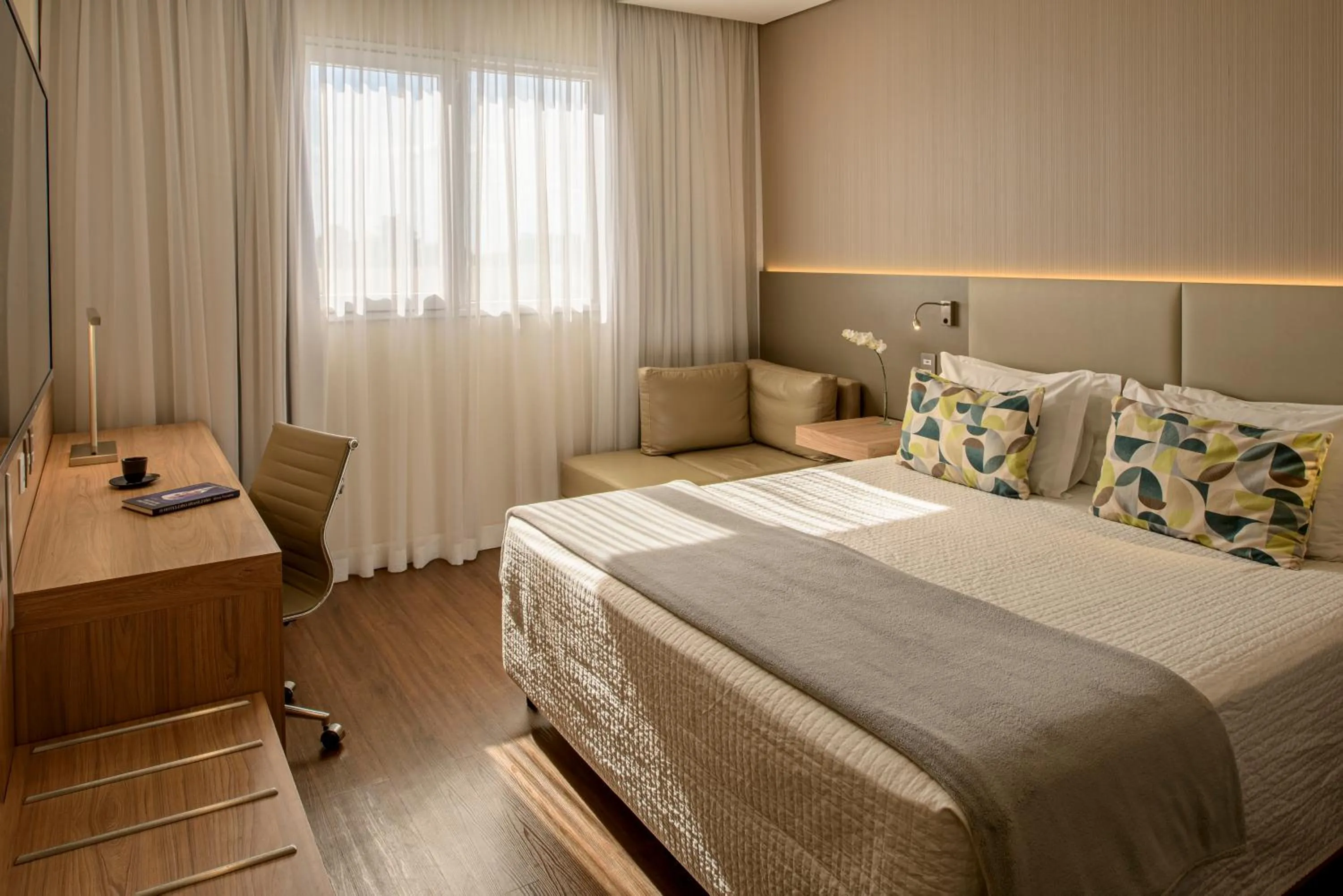 Bed in Rio Hotel by Bourbon Campinas