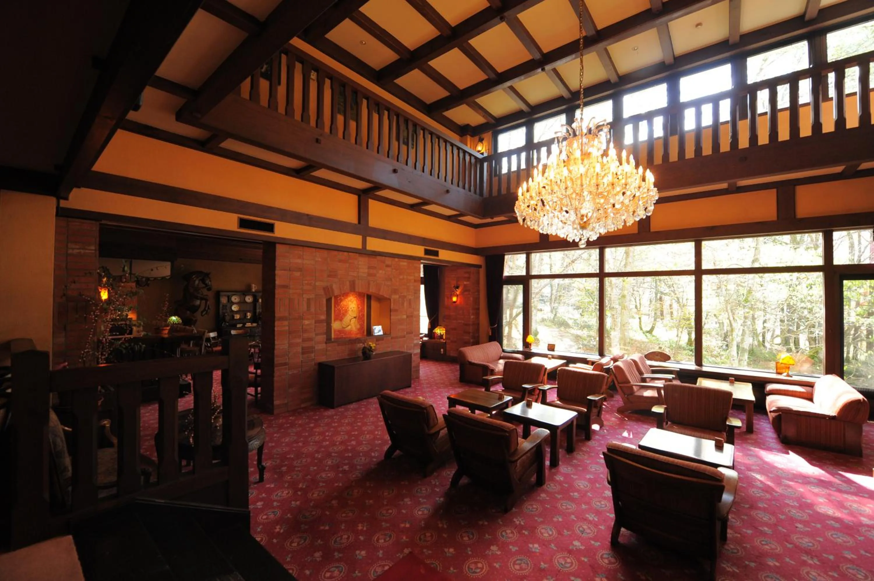 Lobby or reception in Takayama Wan Wan Paradise Hotel & Cottage