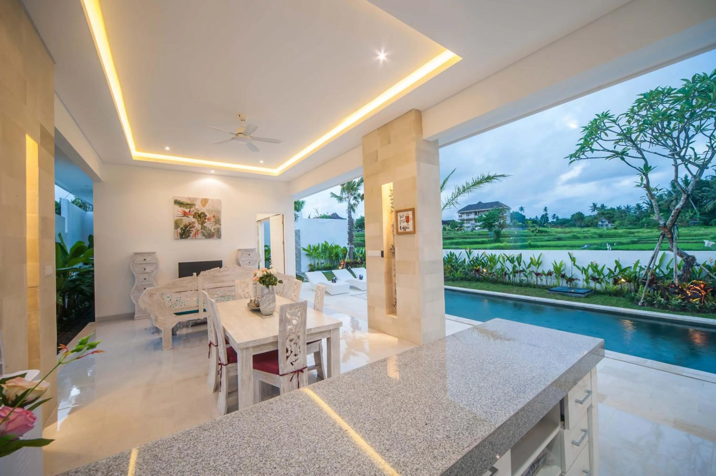 Living room in Villa Tirta Padi 2 Ubud