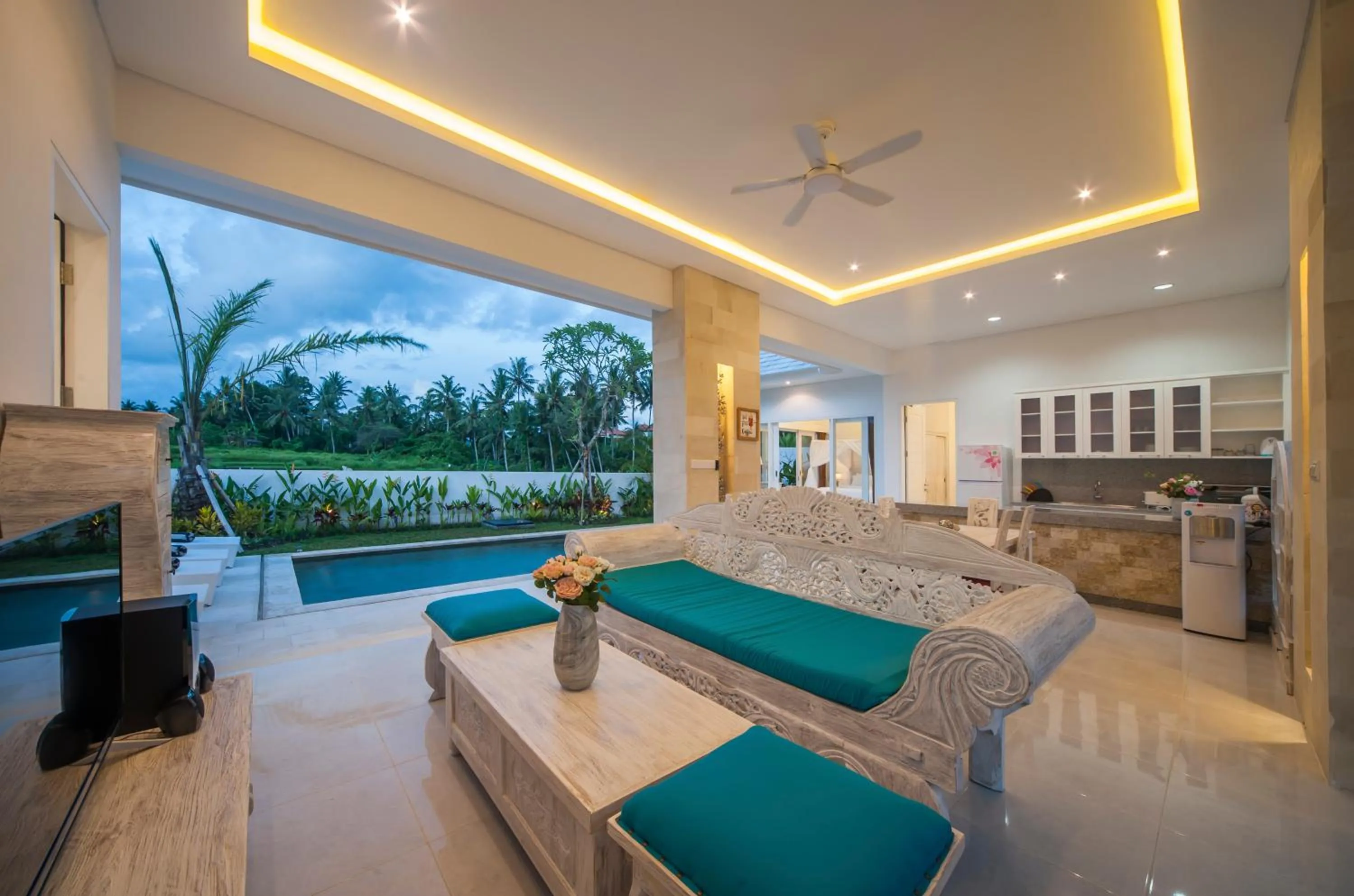 Living room in Villa Tirta Padi 2 Ubud