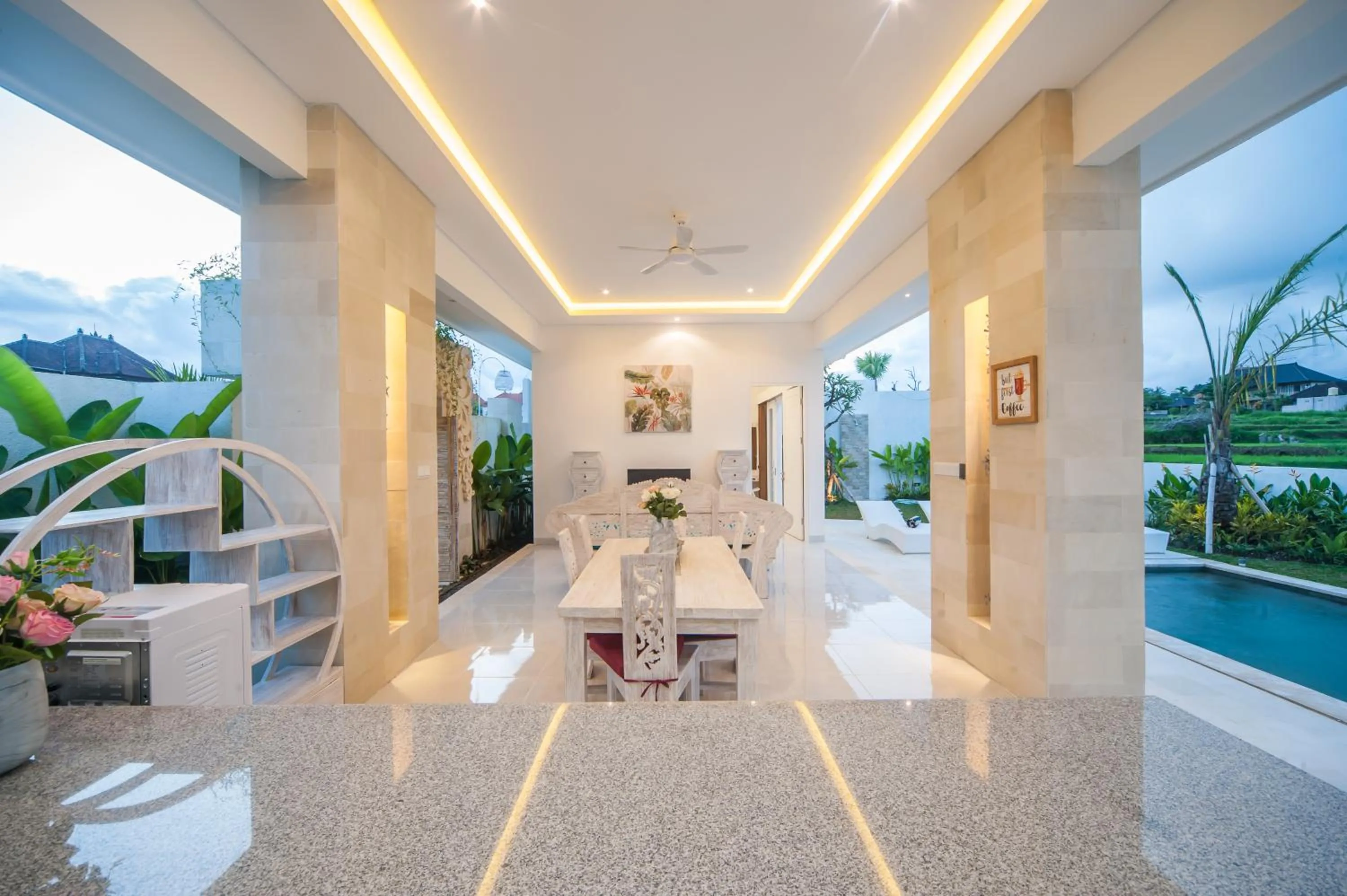 Natural landscape in Villa Tirta Padi 2 Ubud