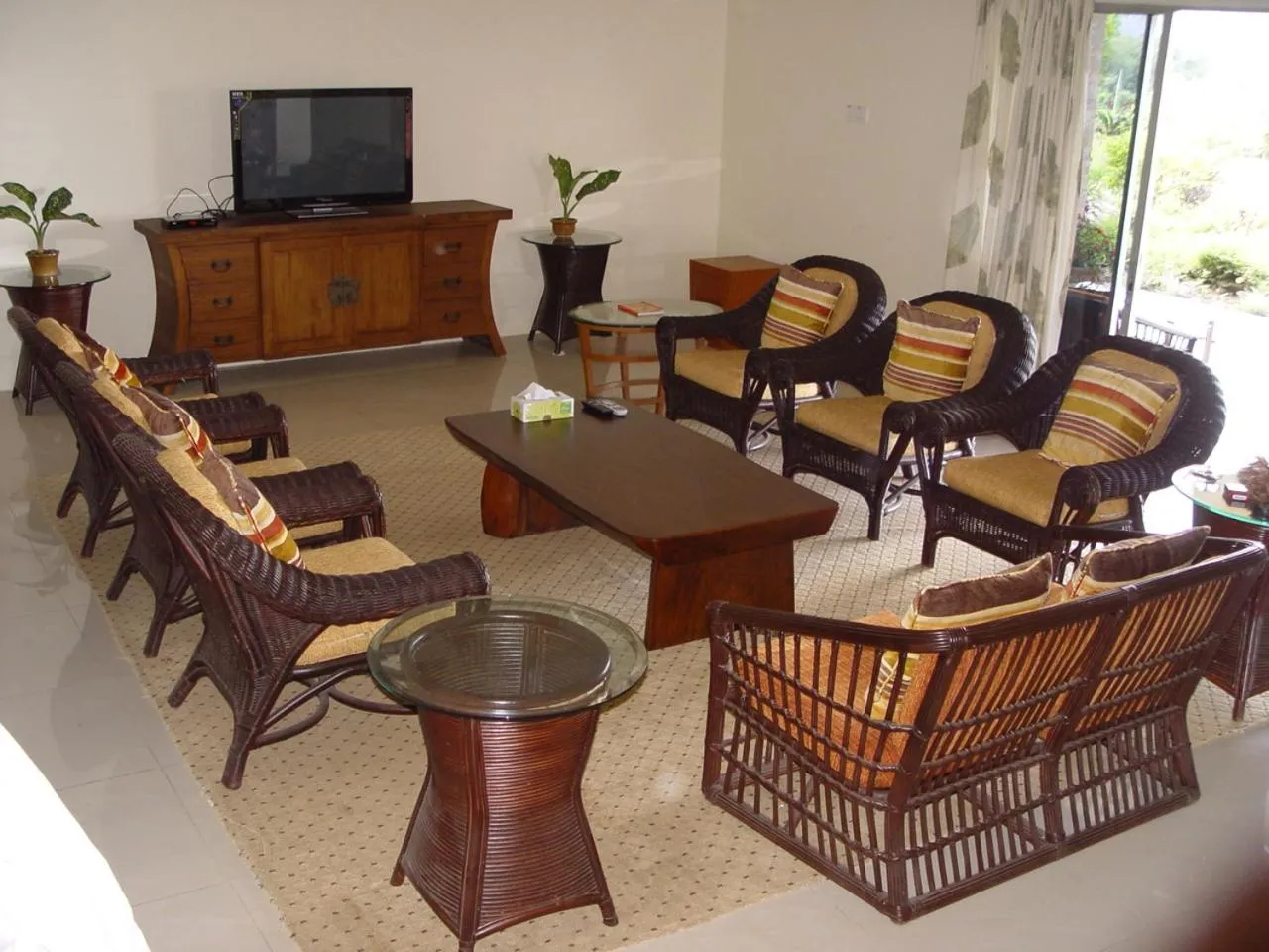 Living room in Sabah Tea Resort