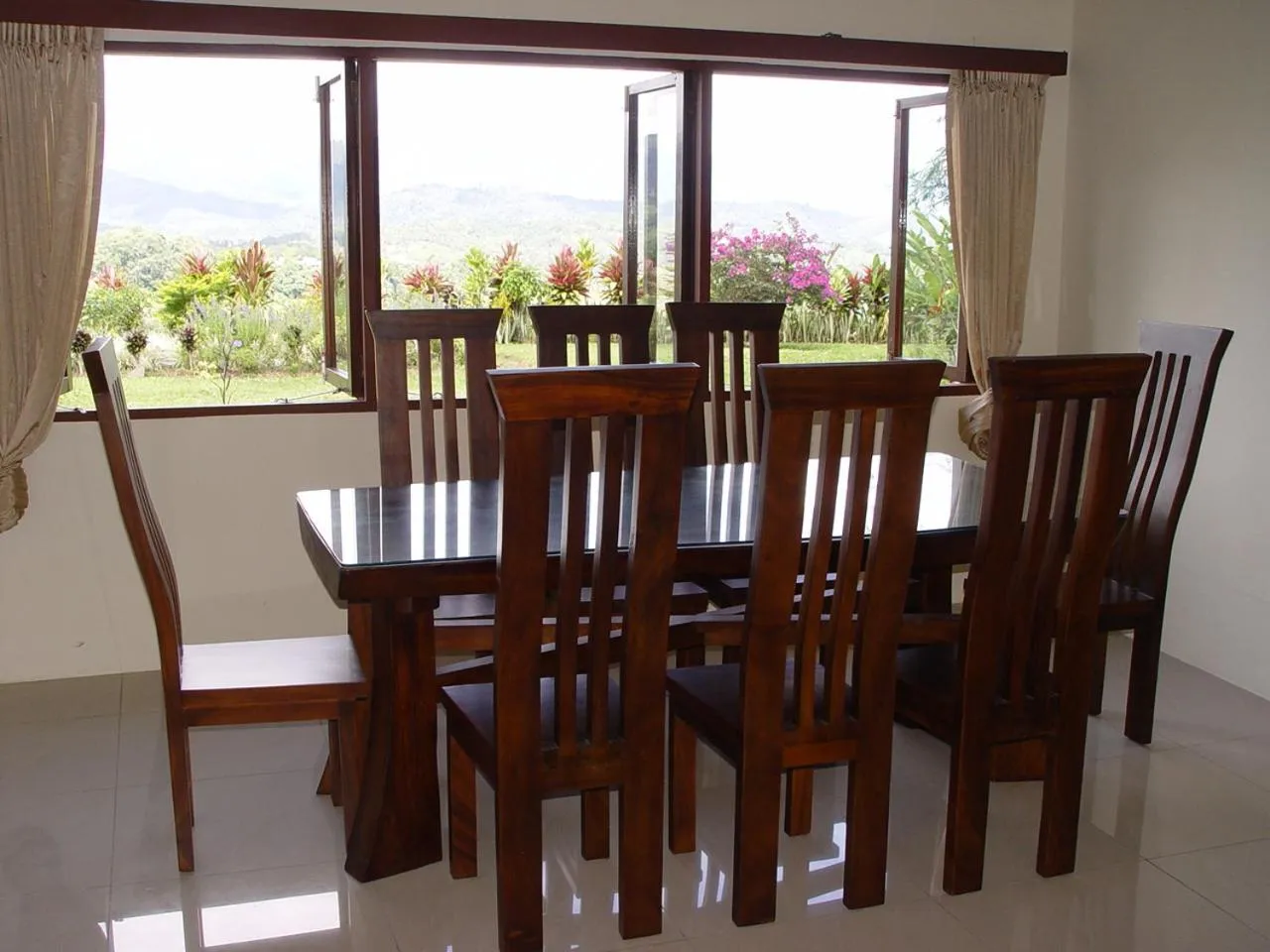 Communal kitchen in Sabah Tea Resort