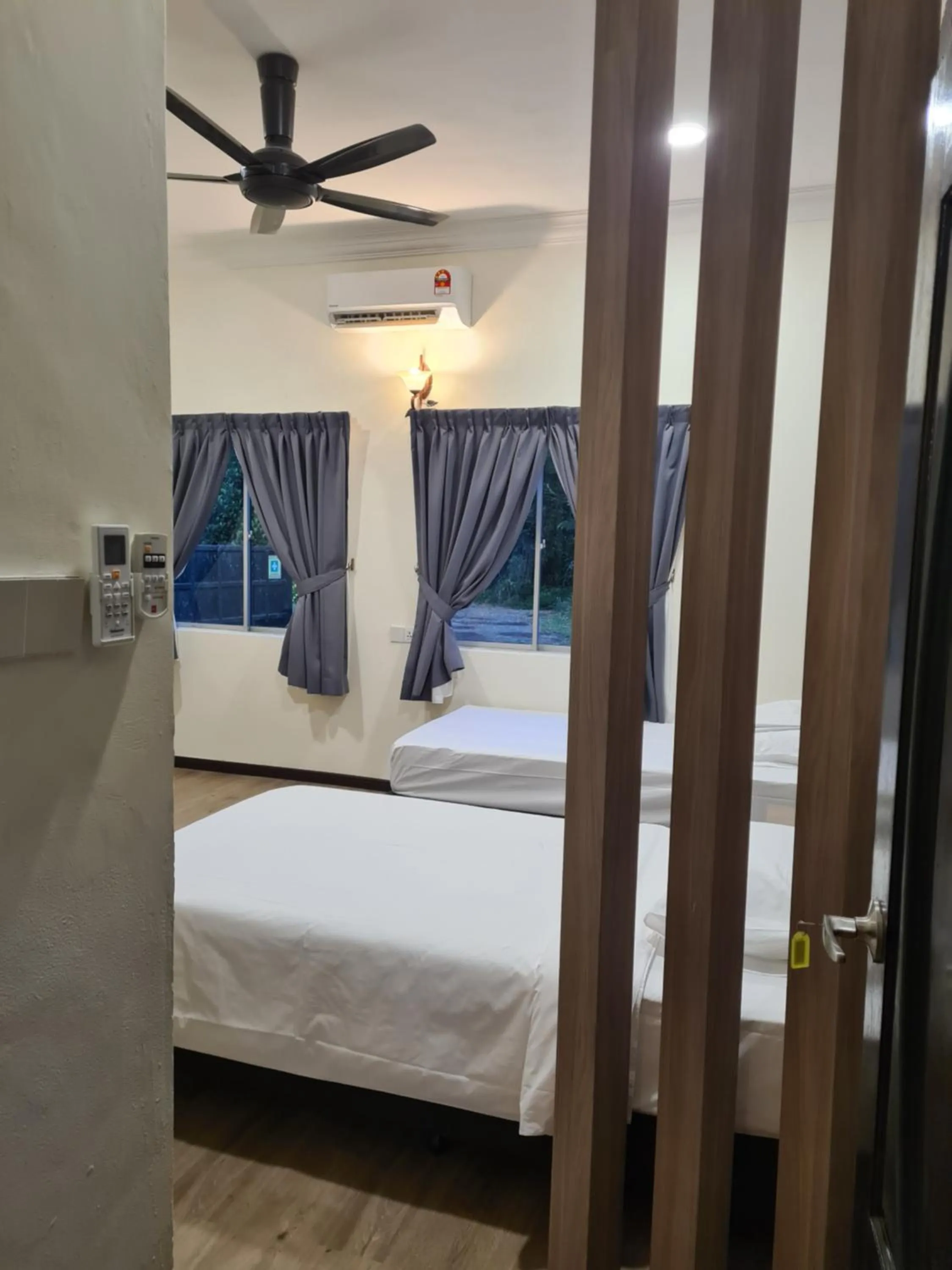 Bed in Sabah Tea Resort