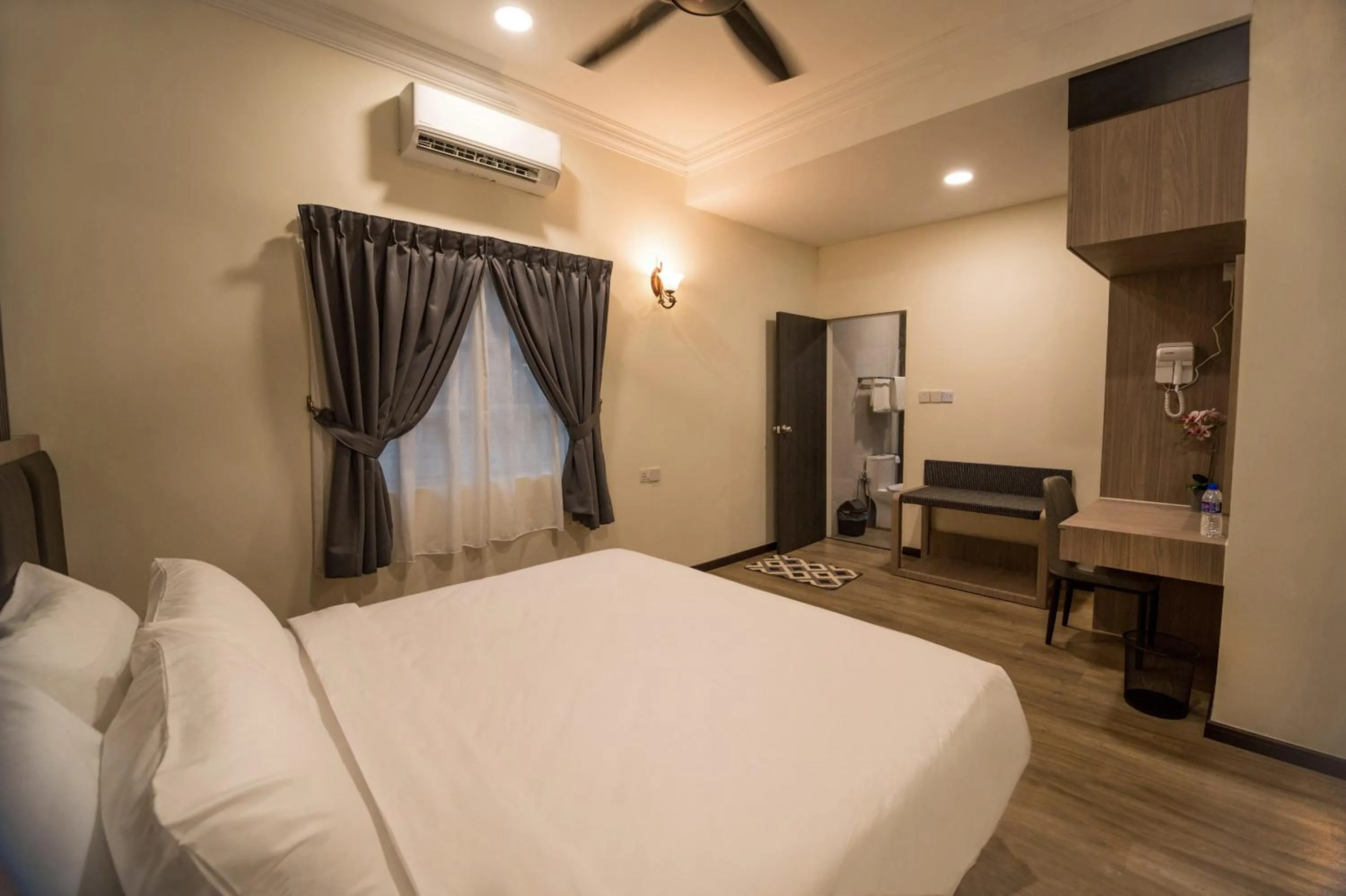 Bed in Sabah Tea Resort