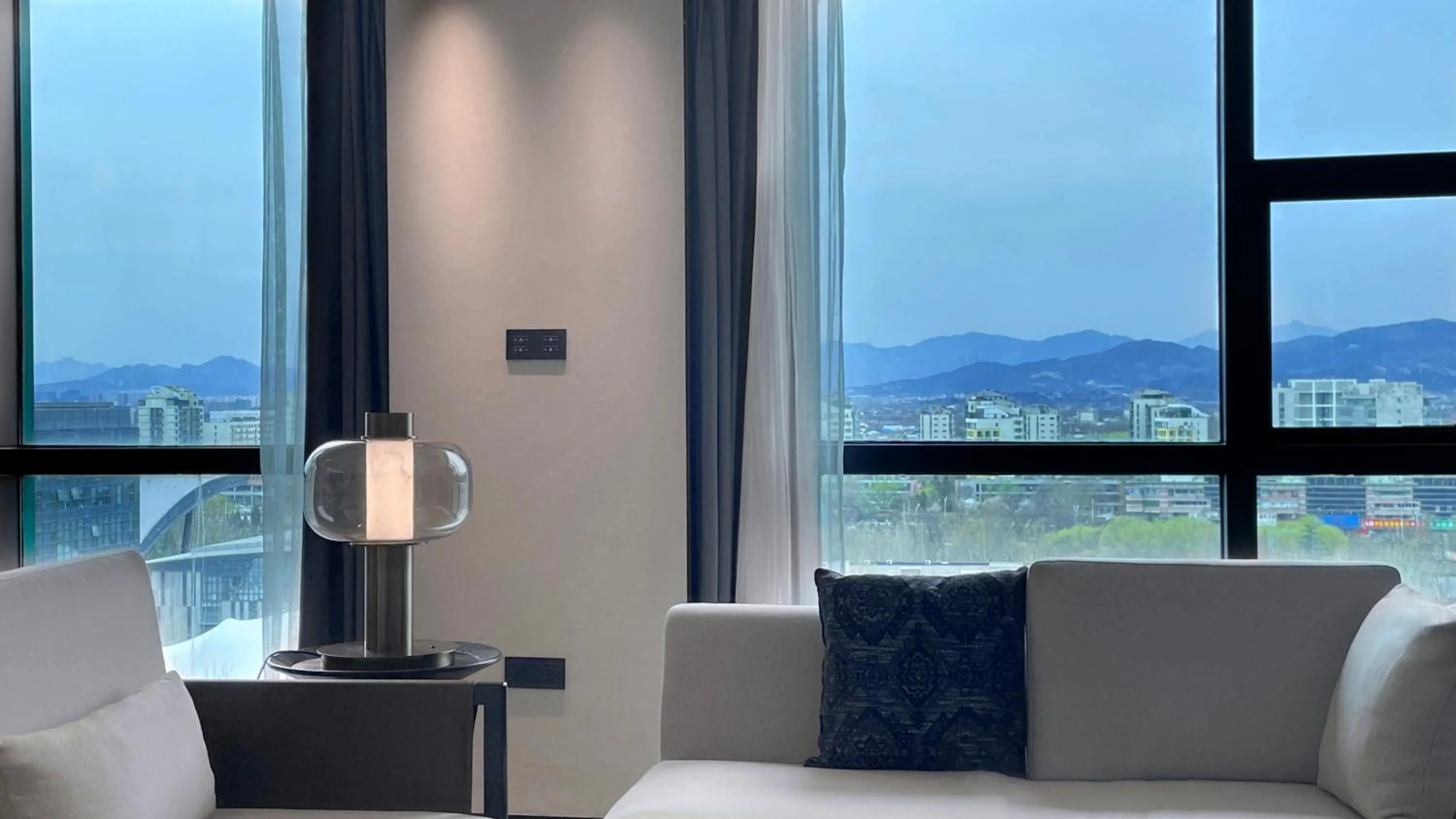 City view in Empark Grand Hotel Beijing