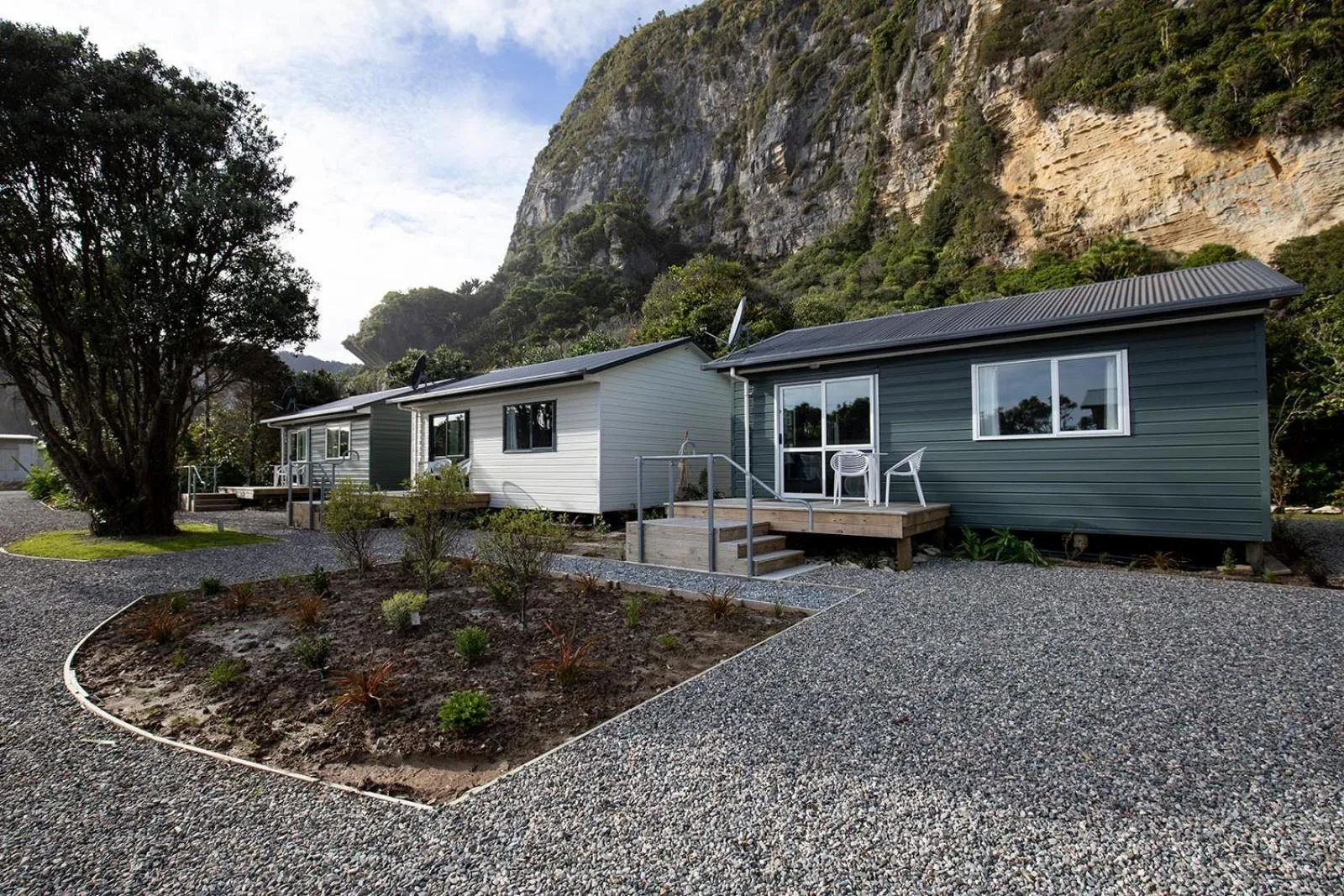 Patio in Punakaiki Beachfront Motels