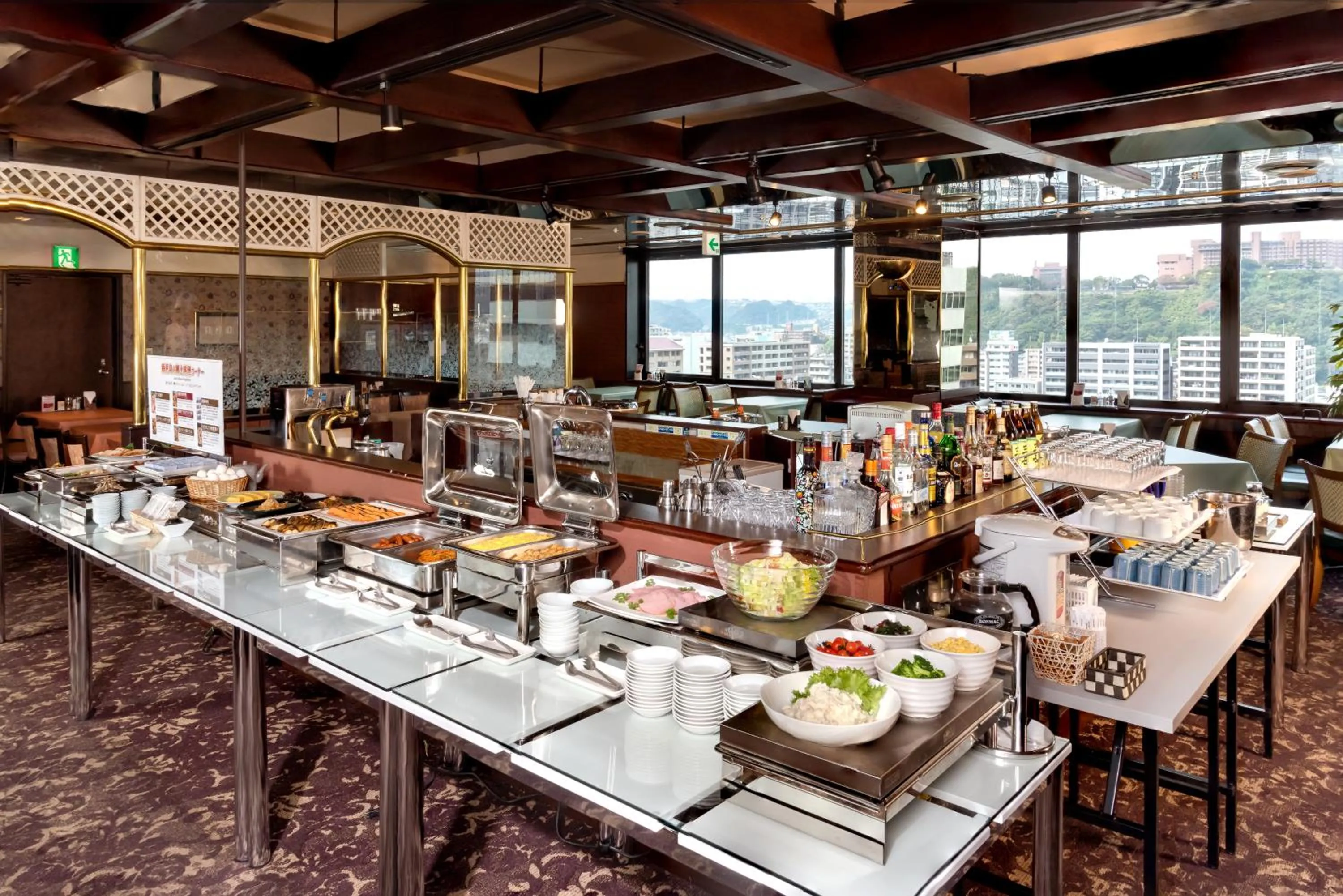 Buffet breakfast in Kagoshima Washington Hotel Plaza