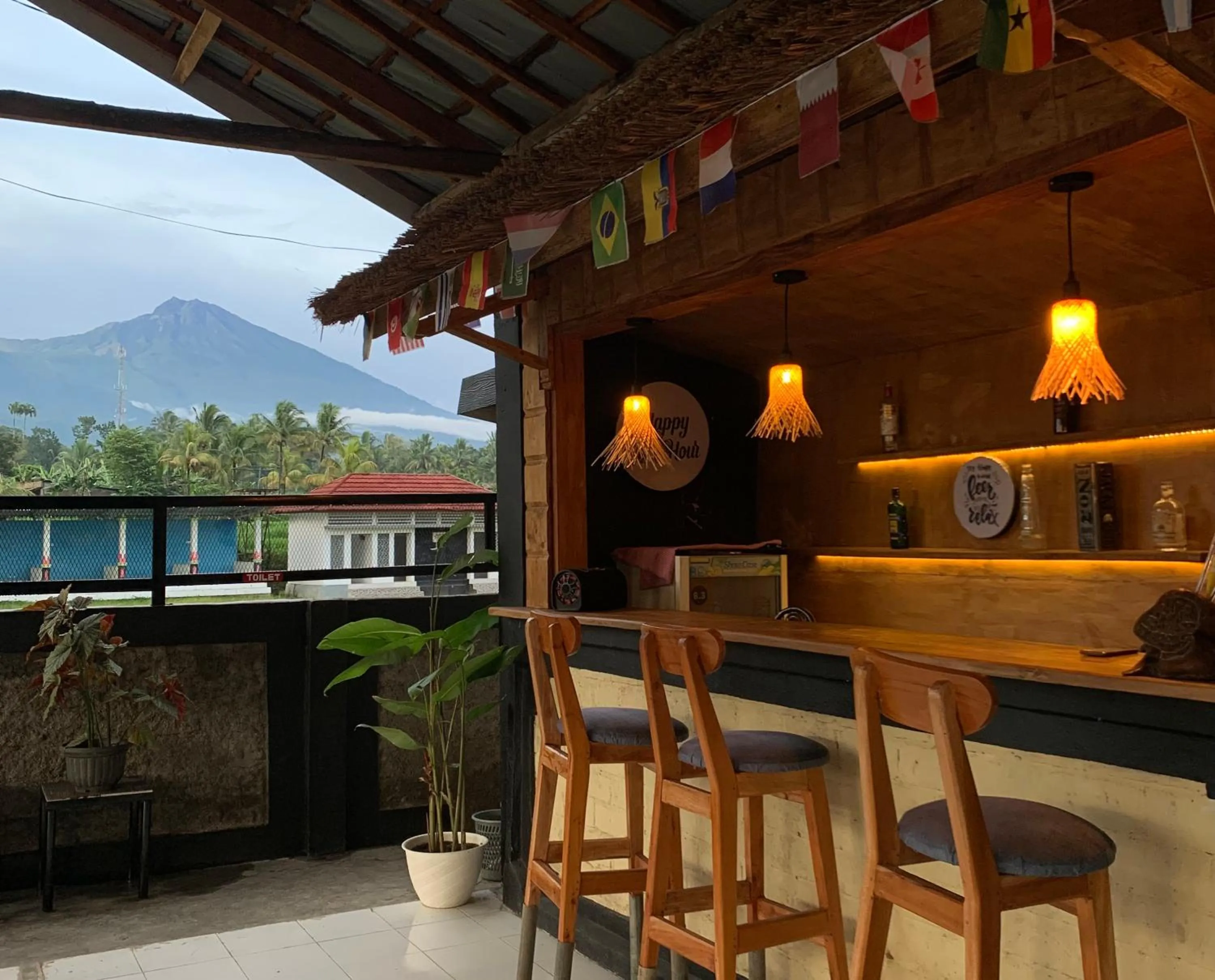 Mountain view in Pondok Tetebatu Cottages and Cafe