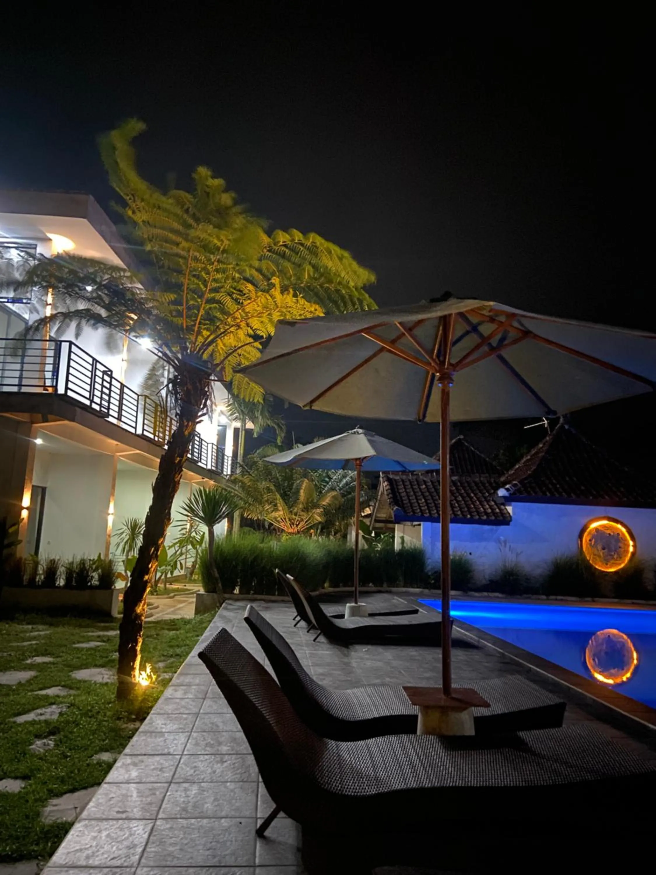 Garden in Pondok Tetebatu Cottages and Cafe