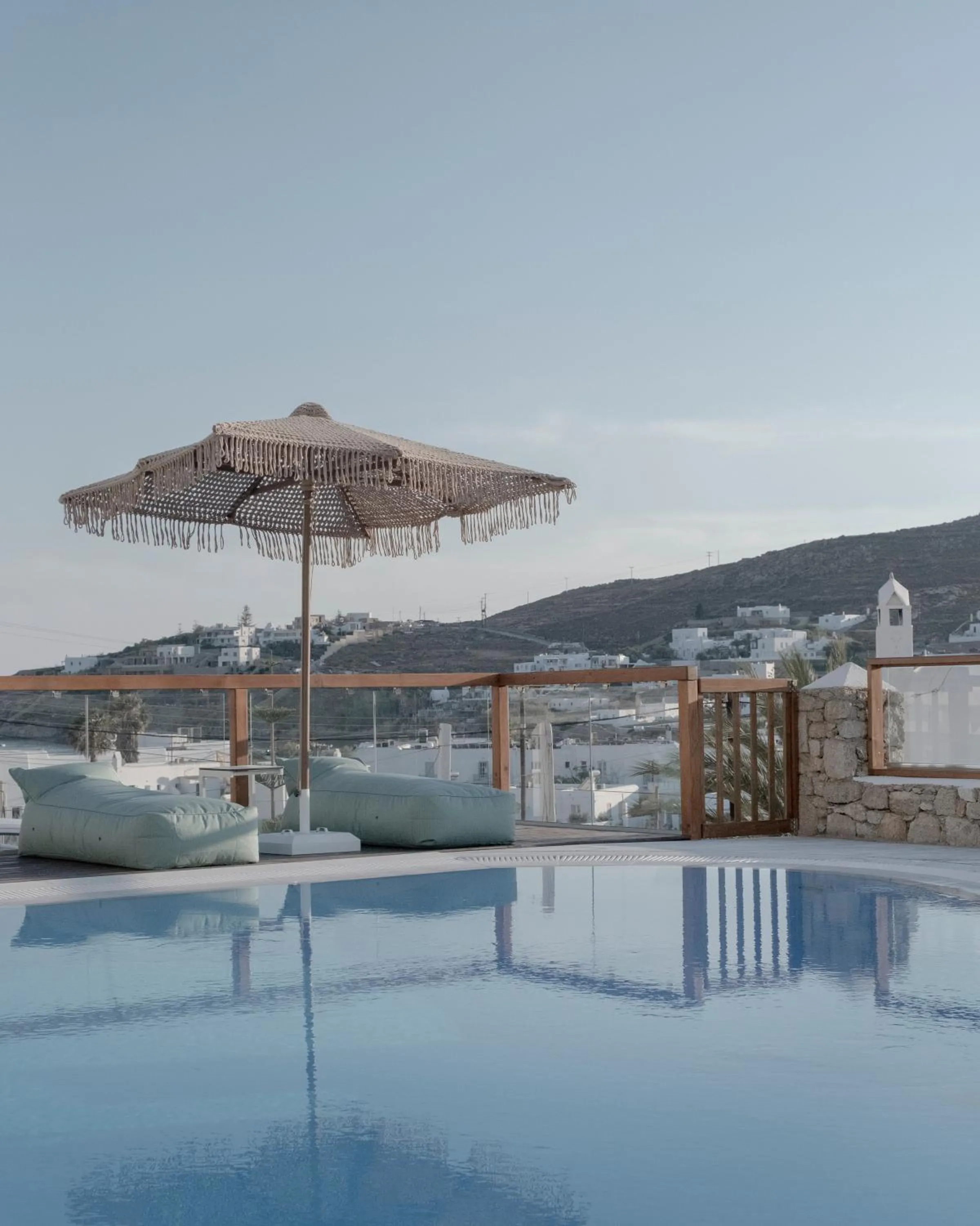 Swimming pool in Mykonos Essence Adults Only