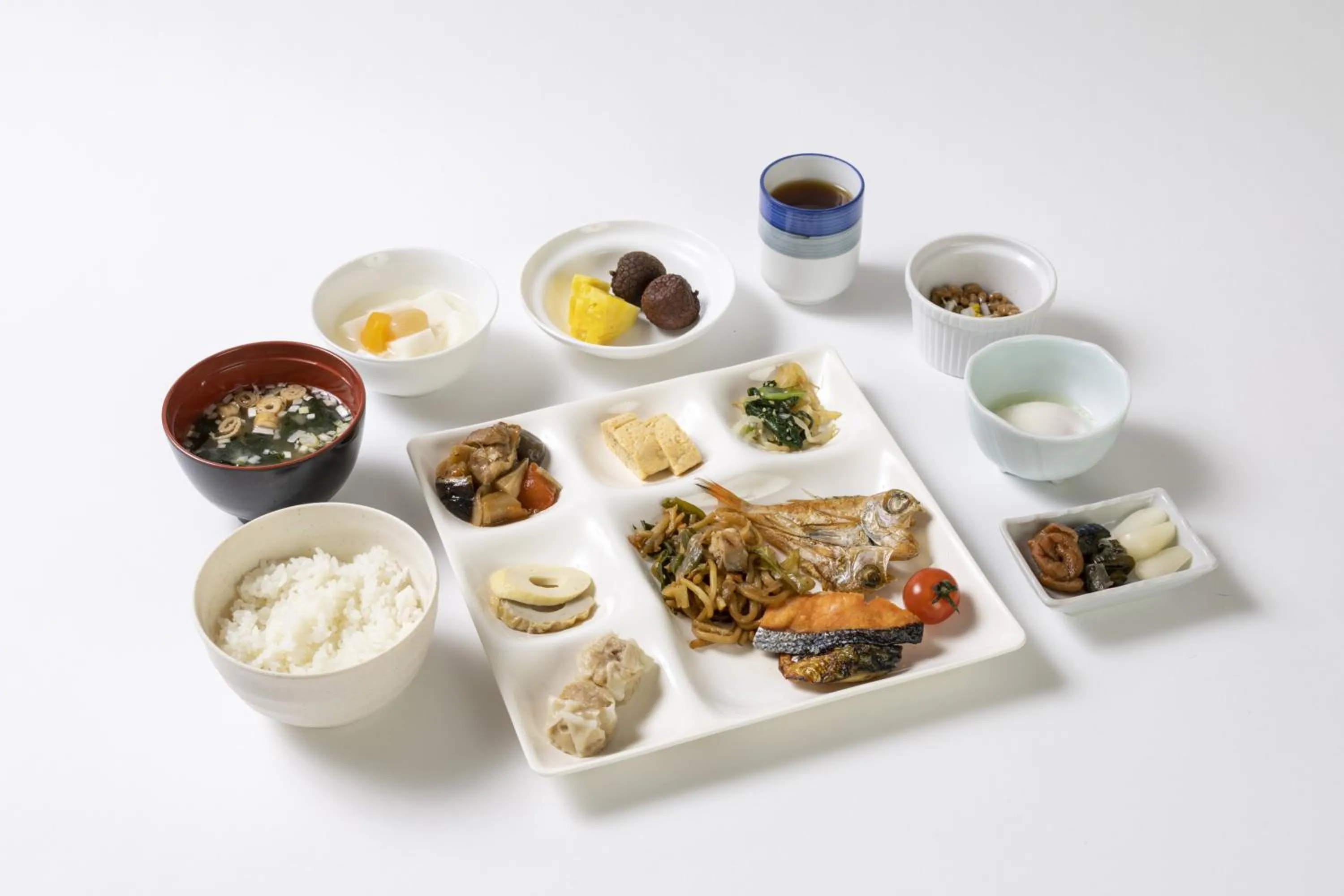 Buffet breakfast in Tottori Washington Hotel Plaza