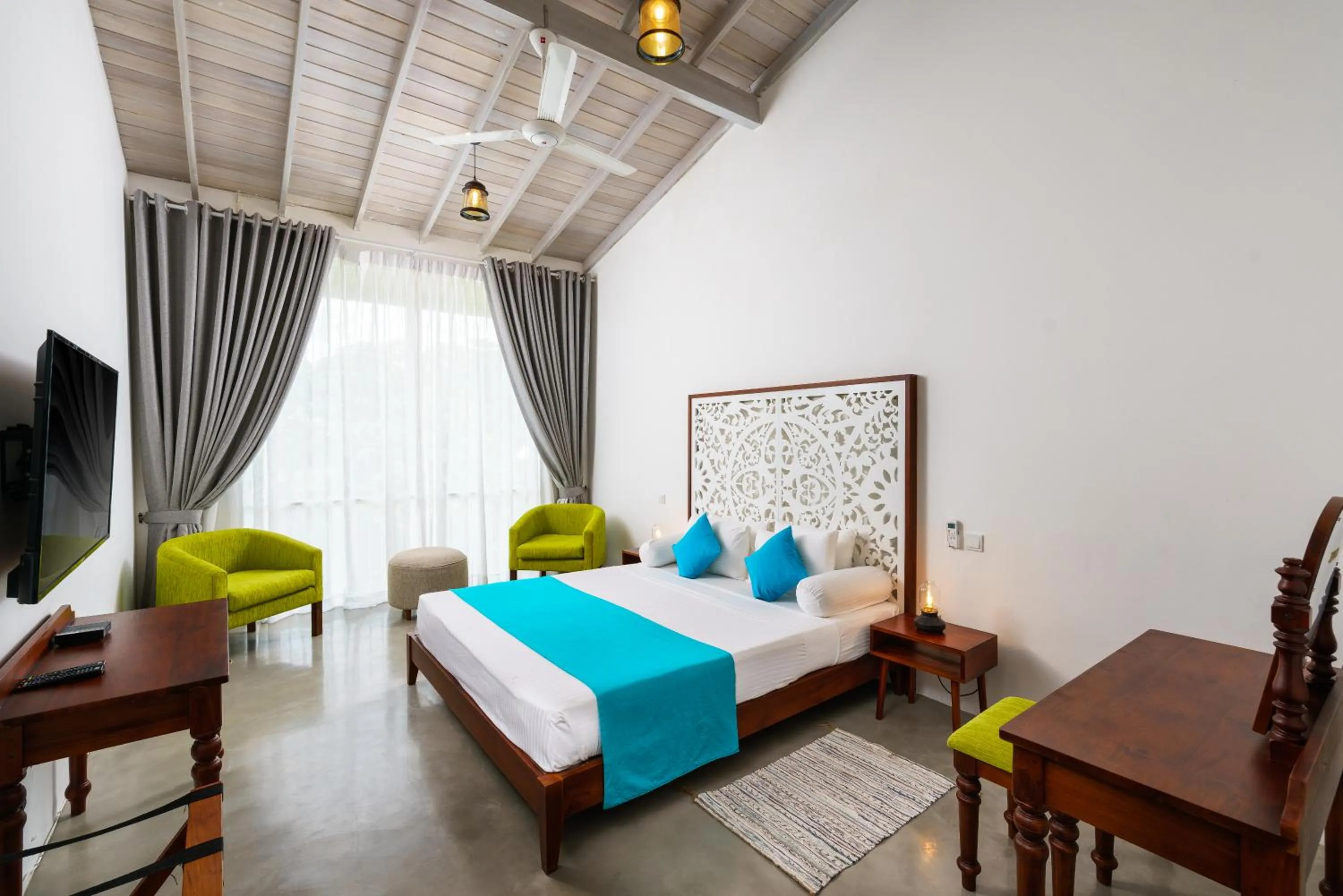 Bedroom, Bed in Angam Villas Colombo