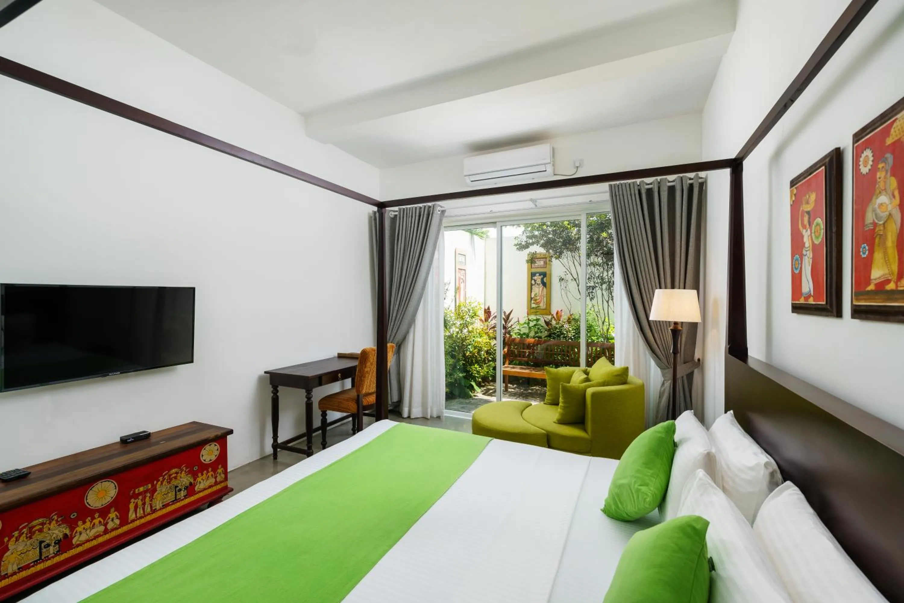 Bed in Angam Villas Colombo