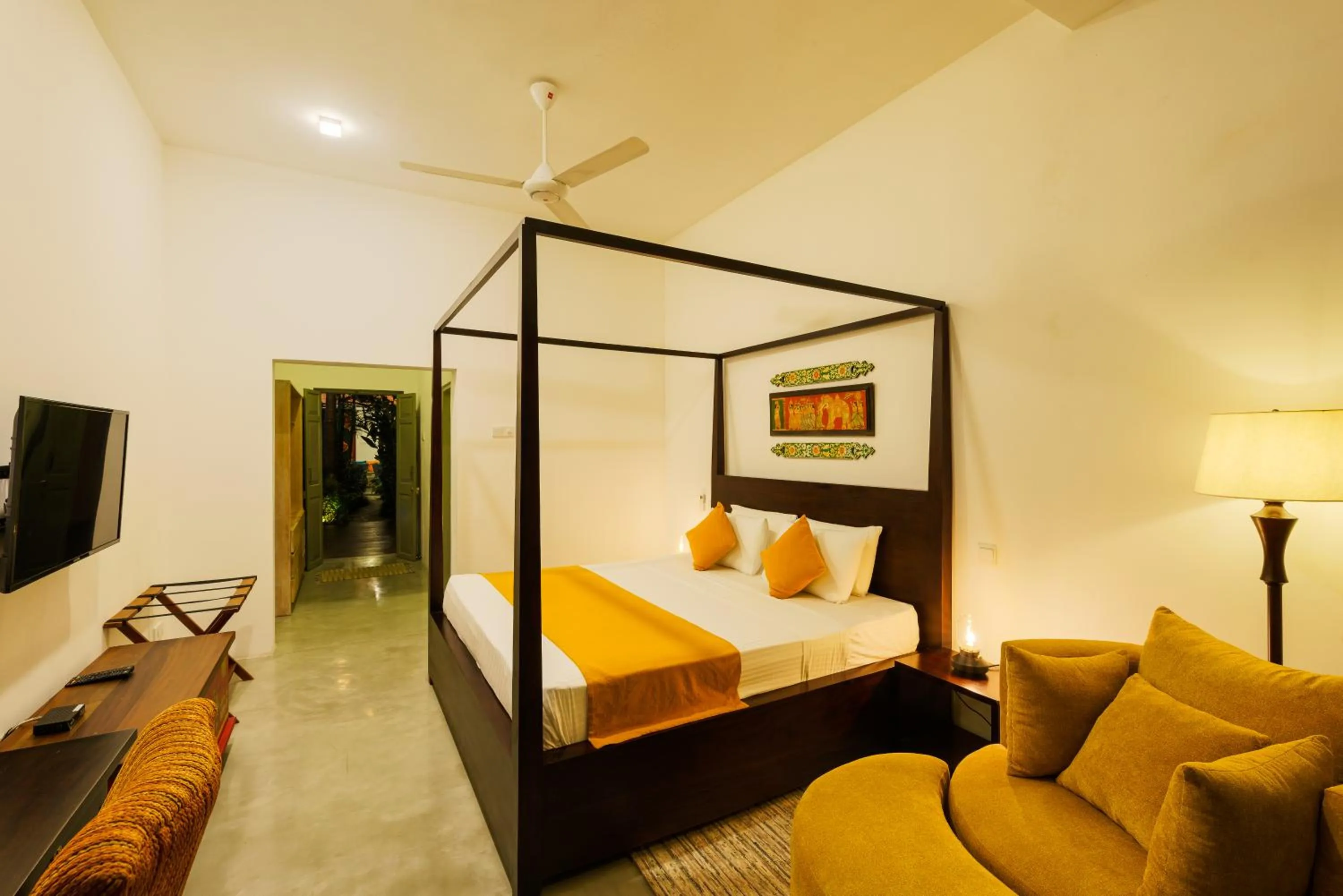 Bedroom, Bed in Angam Villas Colombo