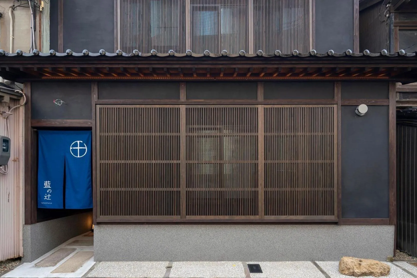 Facade/entrance in Ainotsuji Machiya House