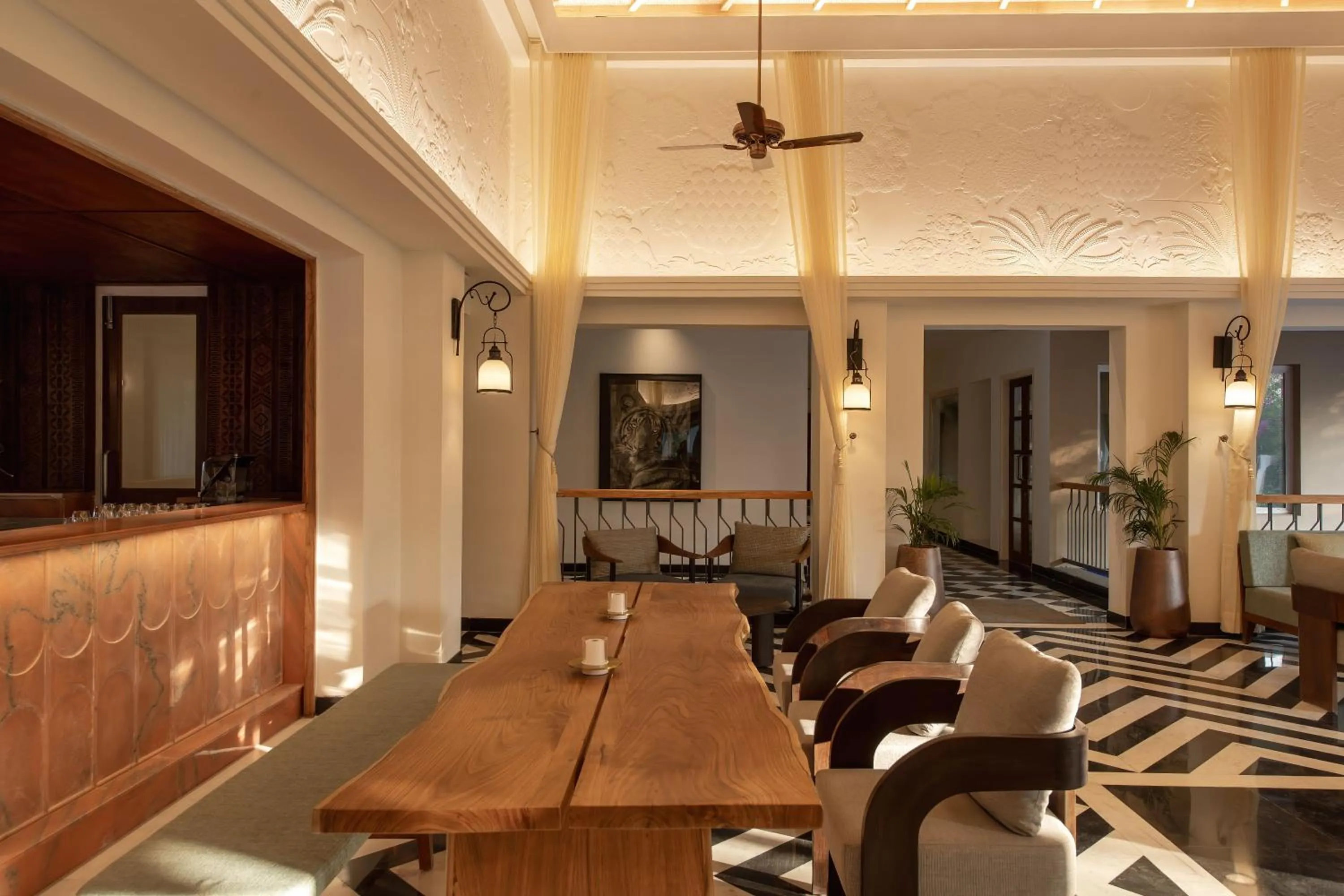 Restaurant/places to eat in Taj Sawai,Ranthambore