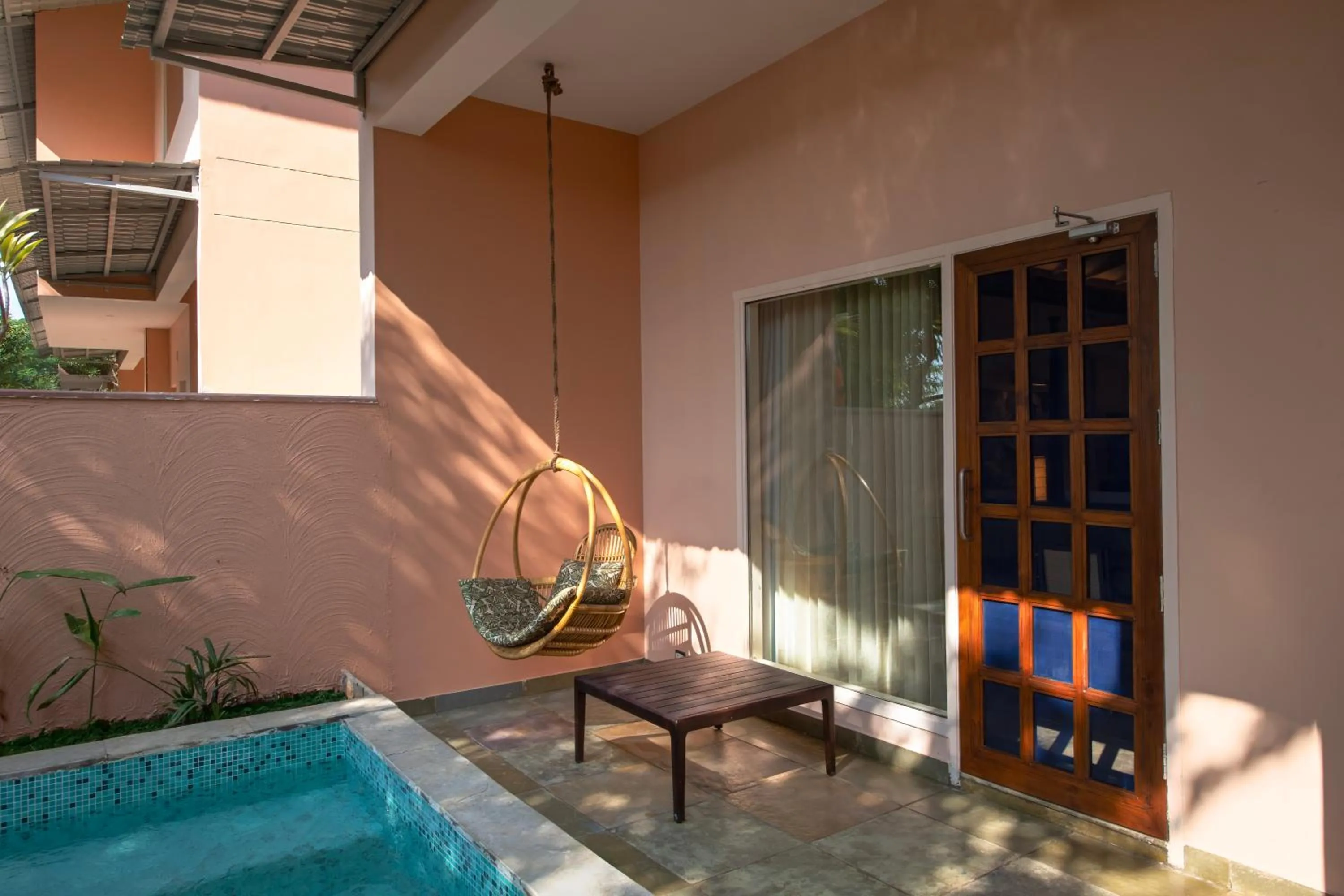 Swimming pool in Taj Sawai,Ranthambore