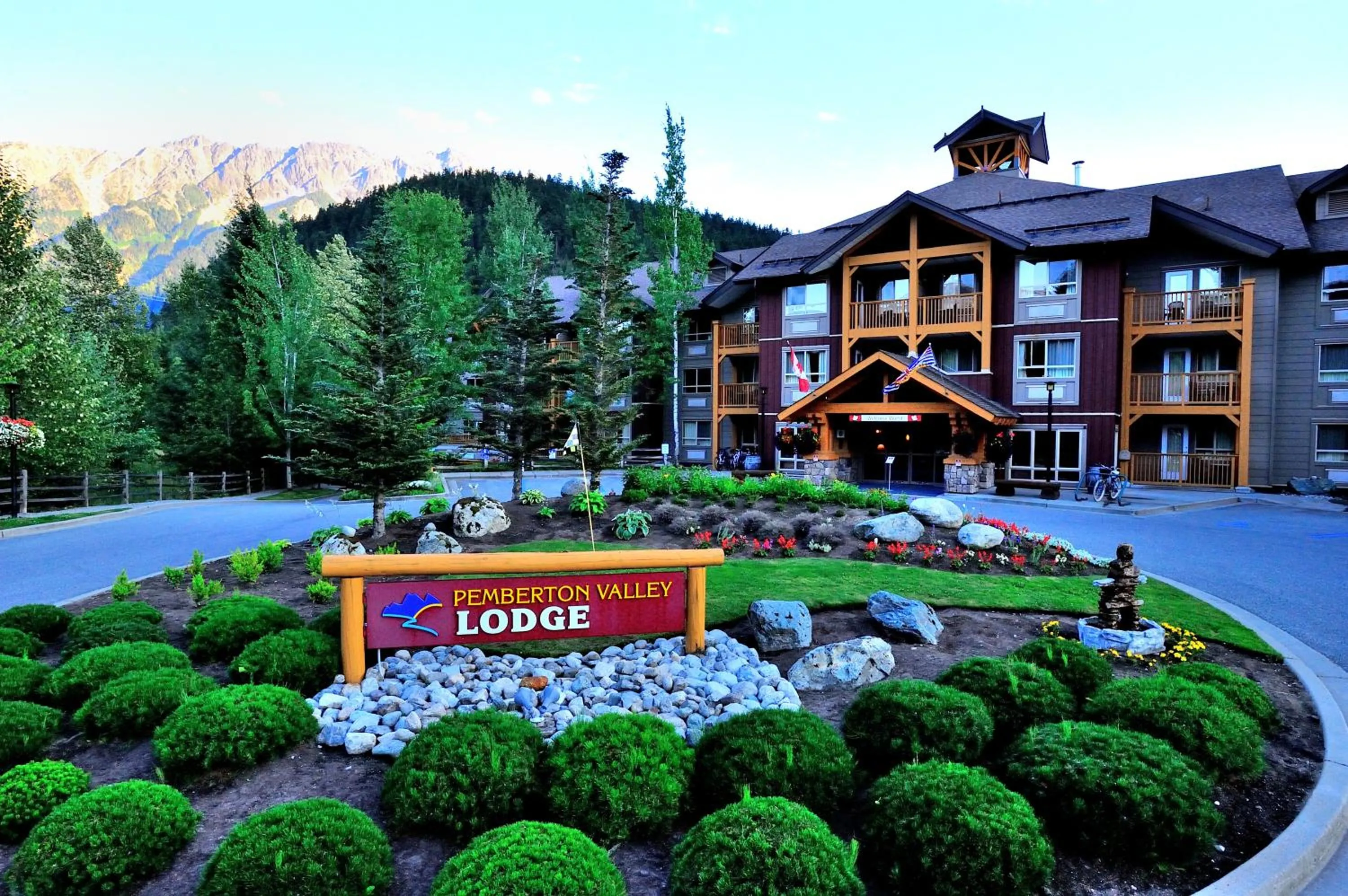 Natural landscape in Pemberton Valley Lodge