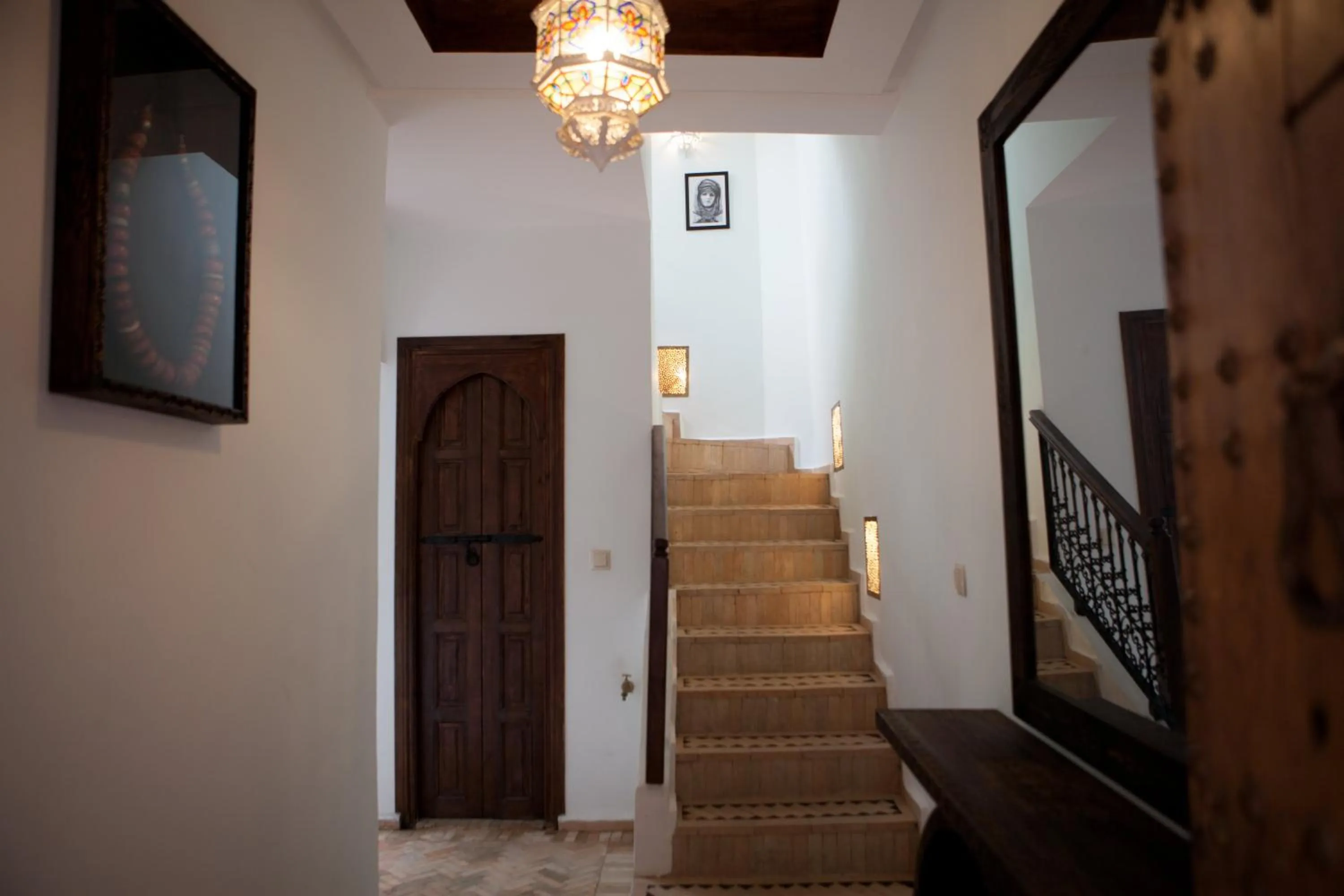 Facade/entrance in Riad Achwaq