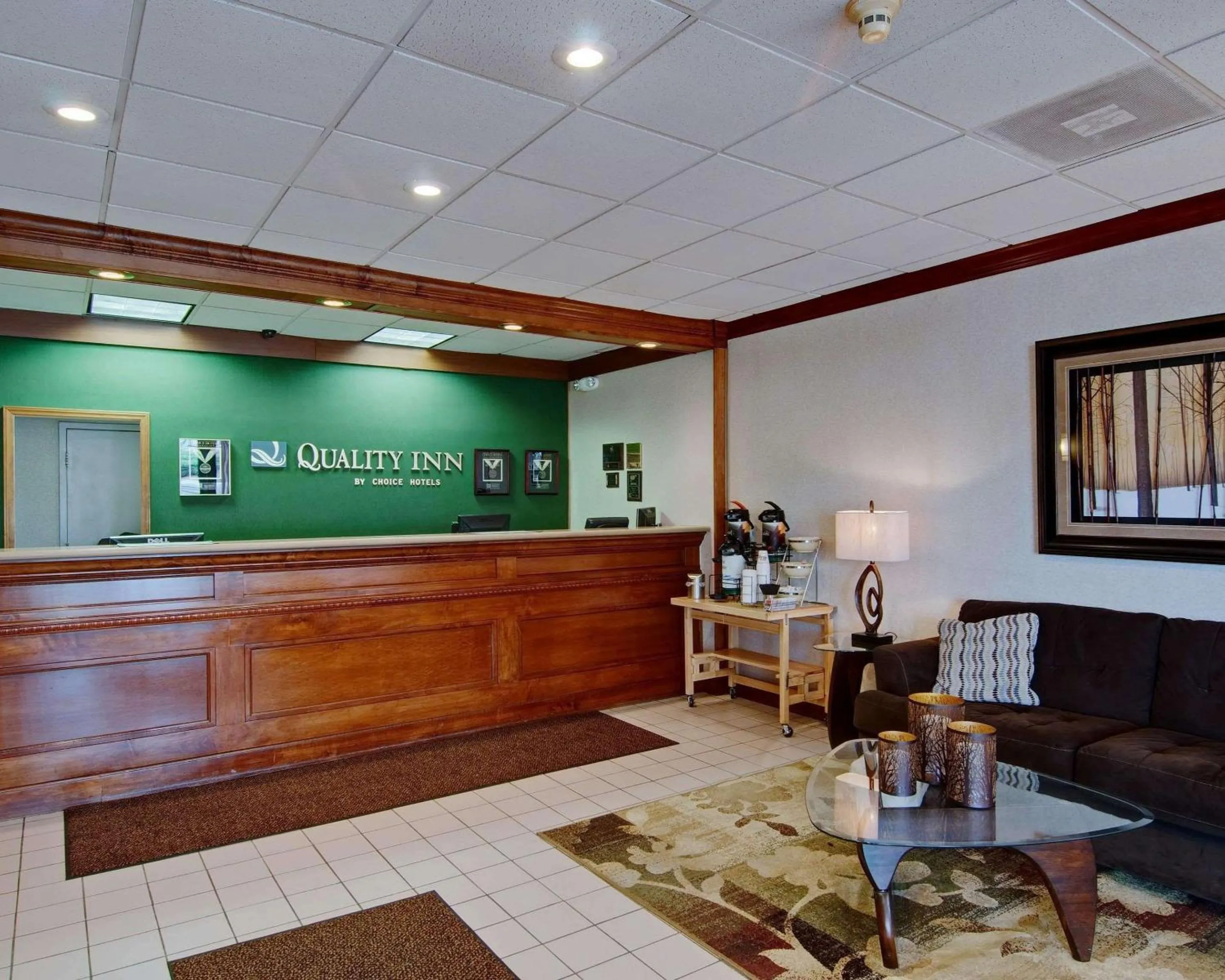 Lobby or reception in Quality Inn Beckley