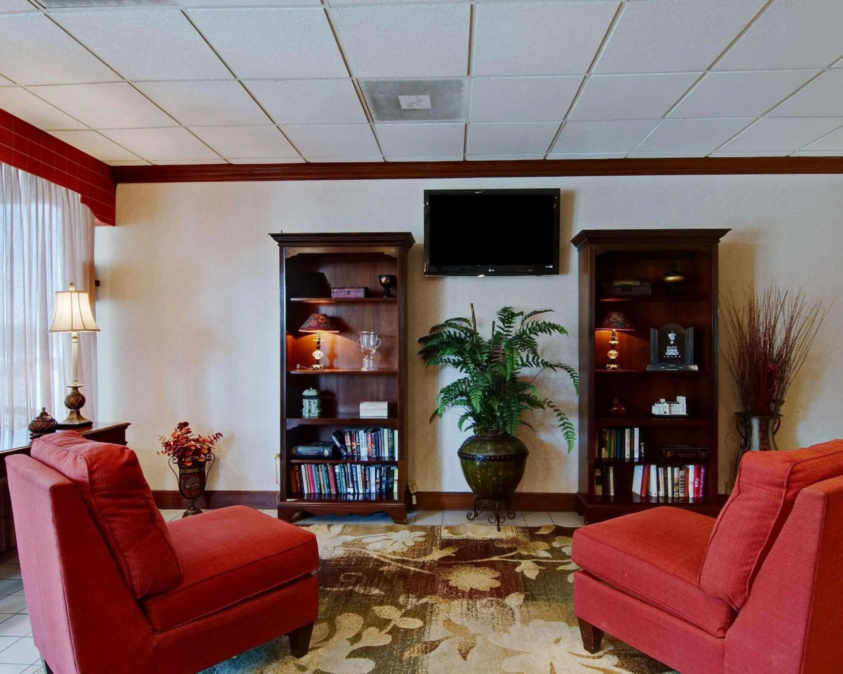 Lobby or reception in Quality Inn Beckley
