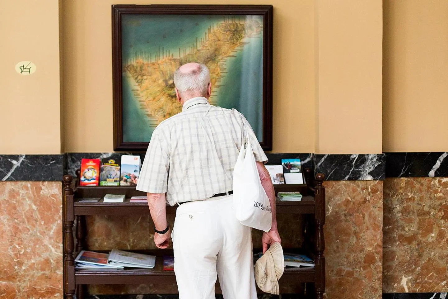 Decorative detail in Hotel Aguere