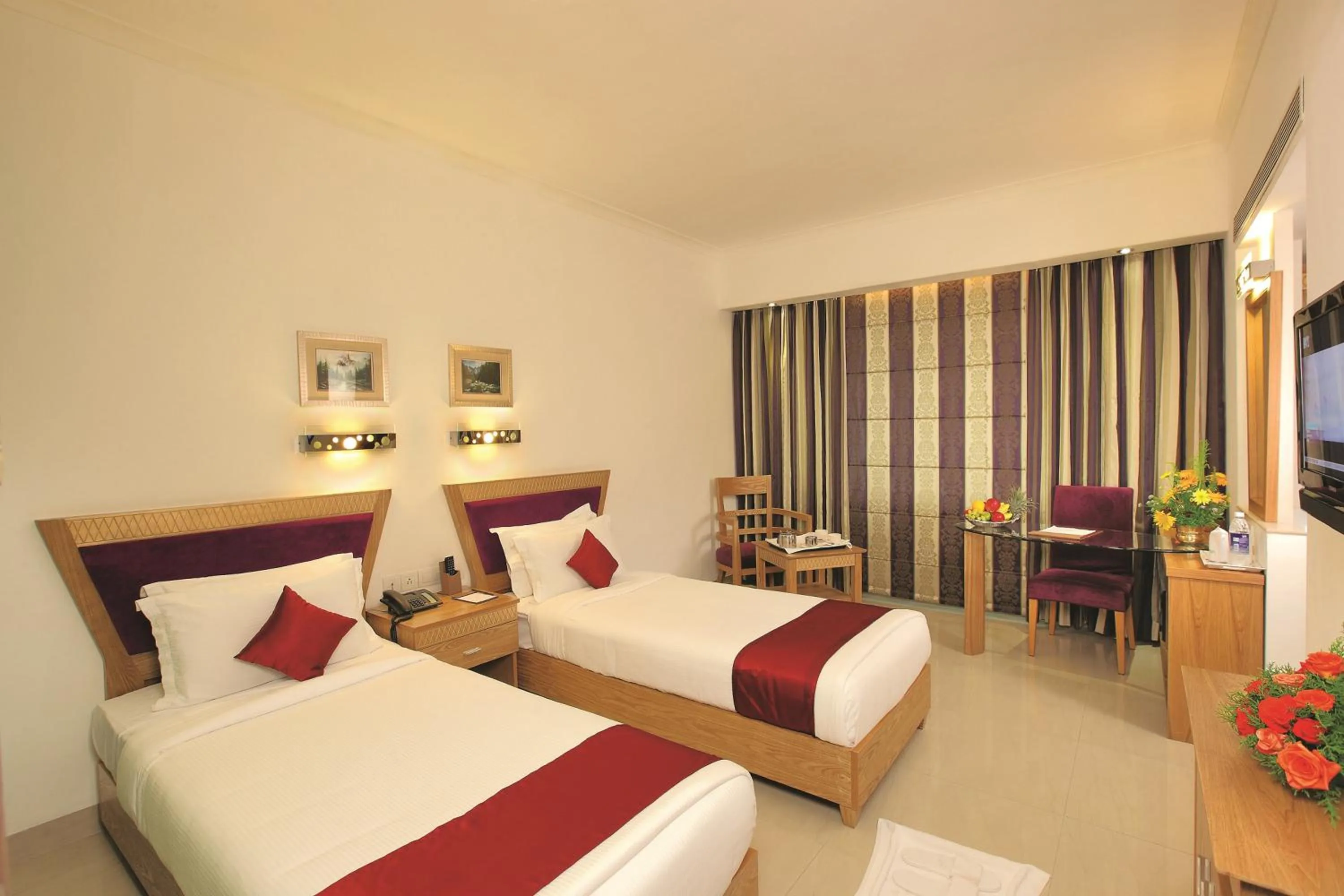 Bed in Biverah Hotel & Suites