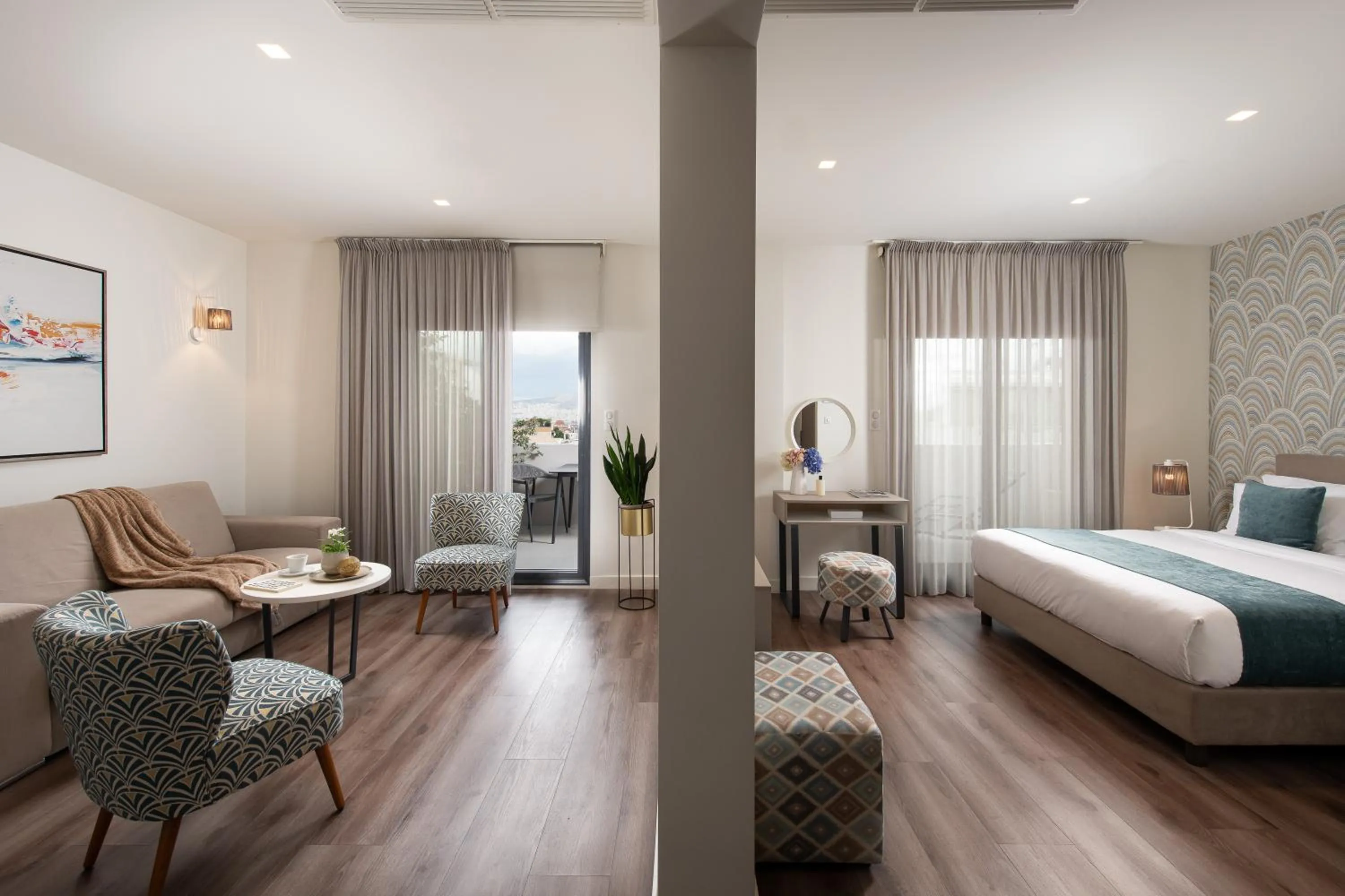 Bed in Urban Nest - Suites & Apartments