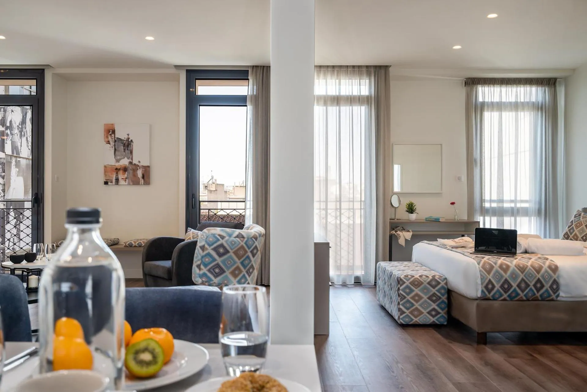 Photo of the whole room, Bed in Urban Nest - Suites & Apartments