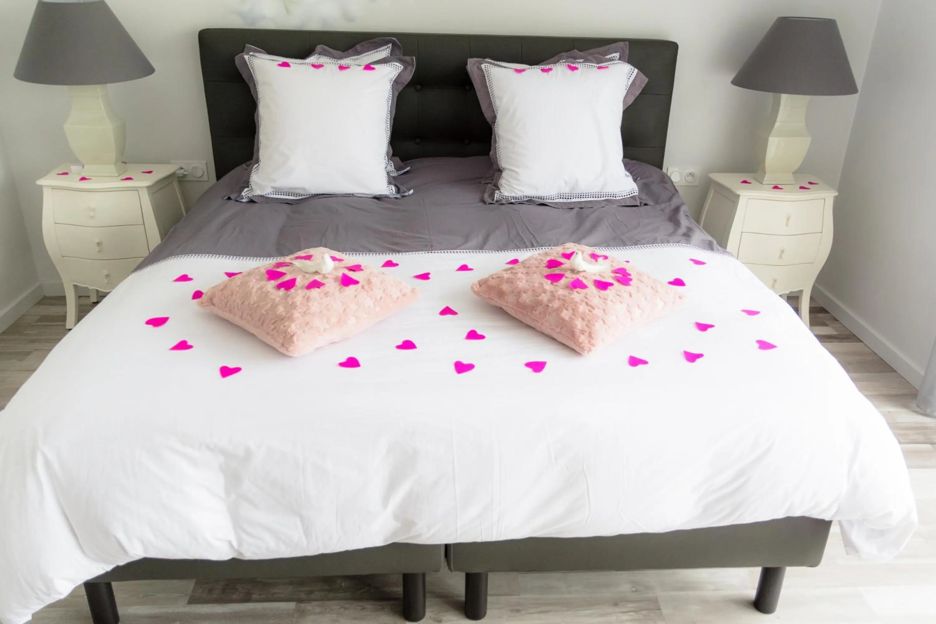 Bed in L'Attrap'Rêves : Le confort Hôtelier, la convivialité en plus