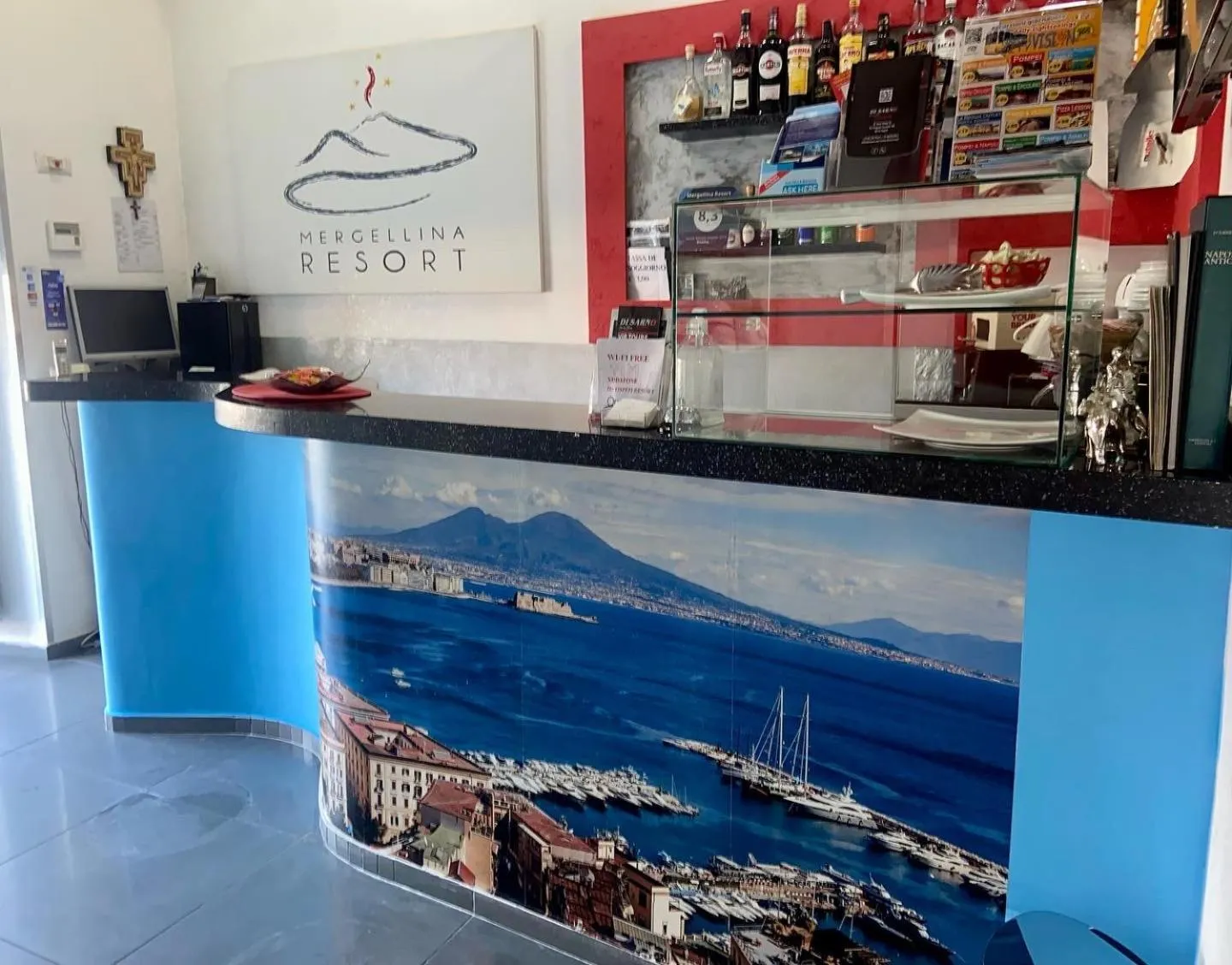 Lobby or reception in MergellinaResort