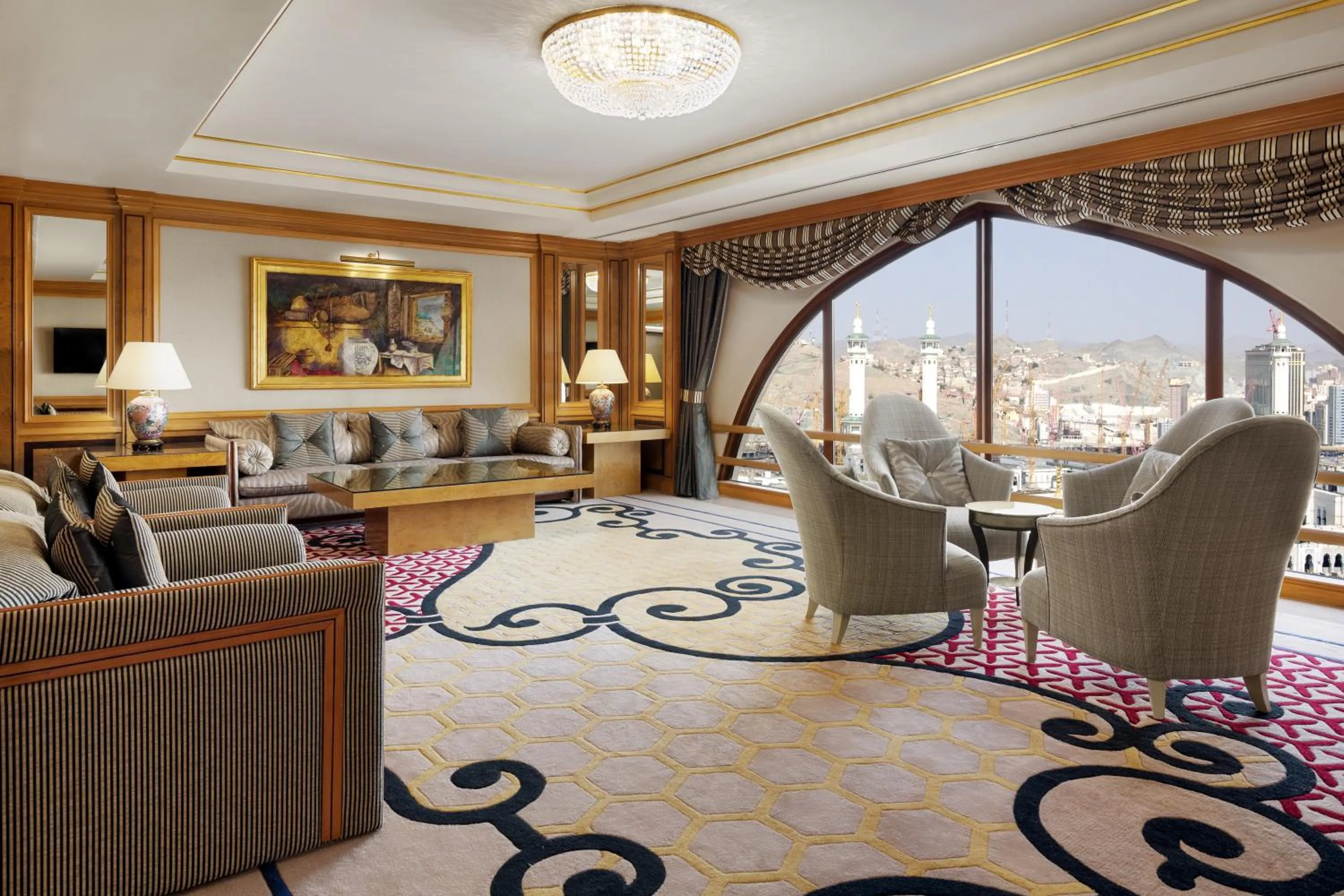 Living room in Makkah Hotel